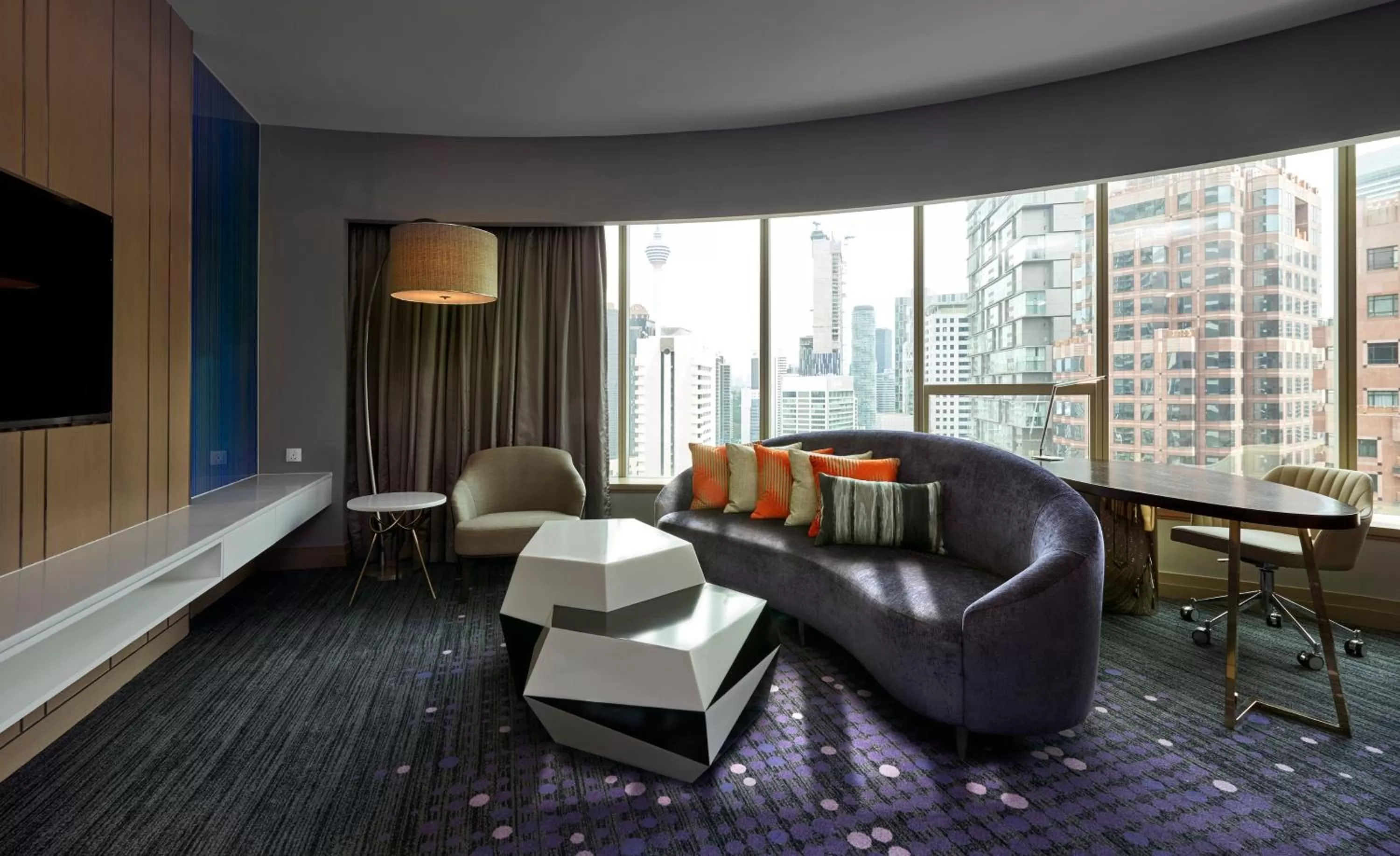 Seating area in Pullman Kuala Lumpur City Centre Hotel & Residences