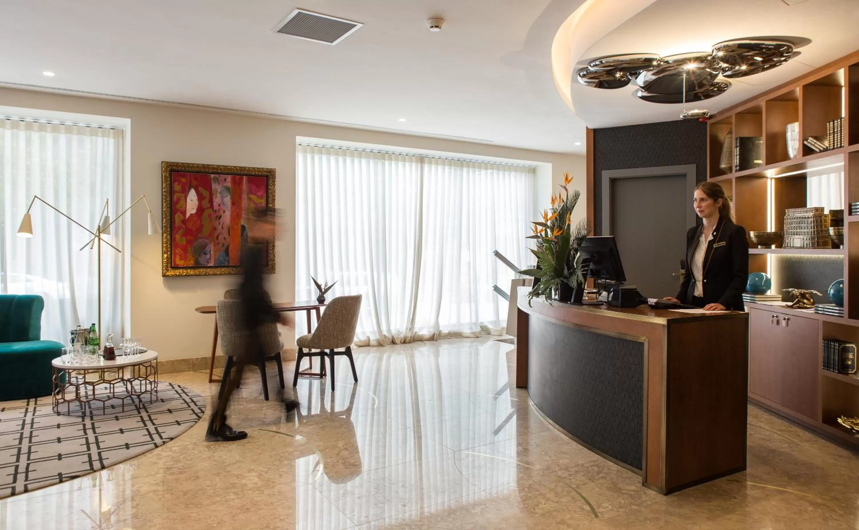 Lobby or reception in Pestana Porto - A Brasileira, City Center & Heritage Building