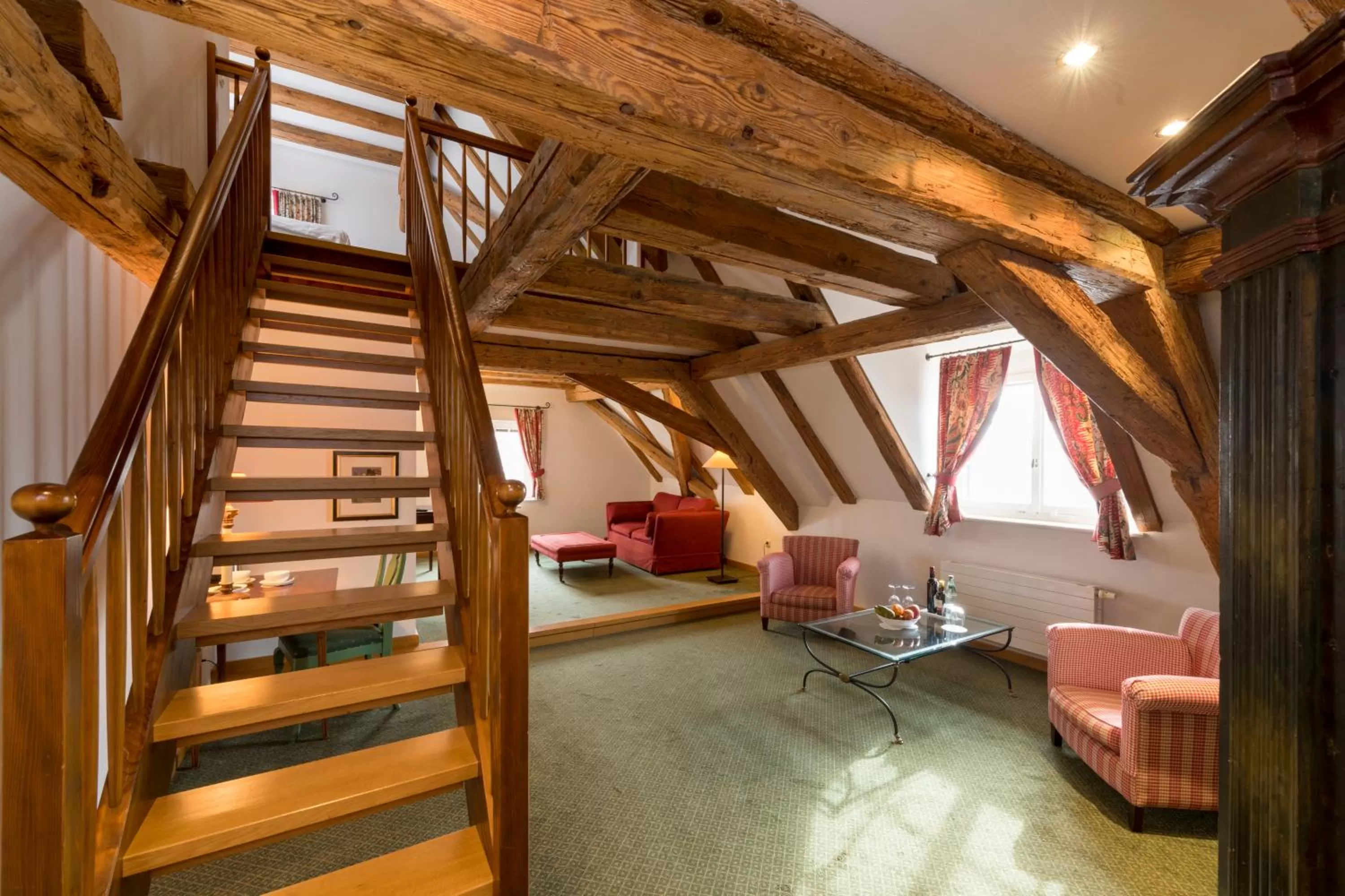Living room, Seating Area in Hotel & Restaurant Alte Rheinmühle