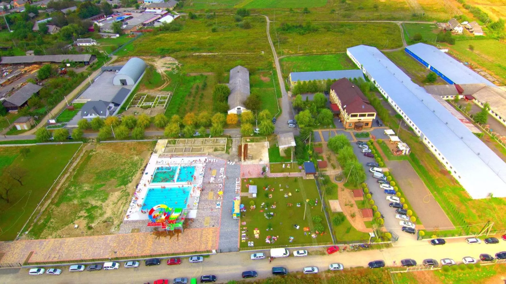 Bird's-eye View in Tulipan Hotel Aquapark