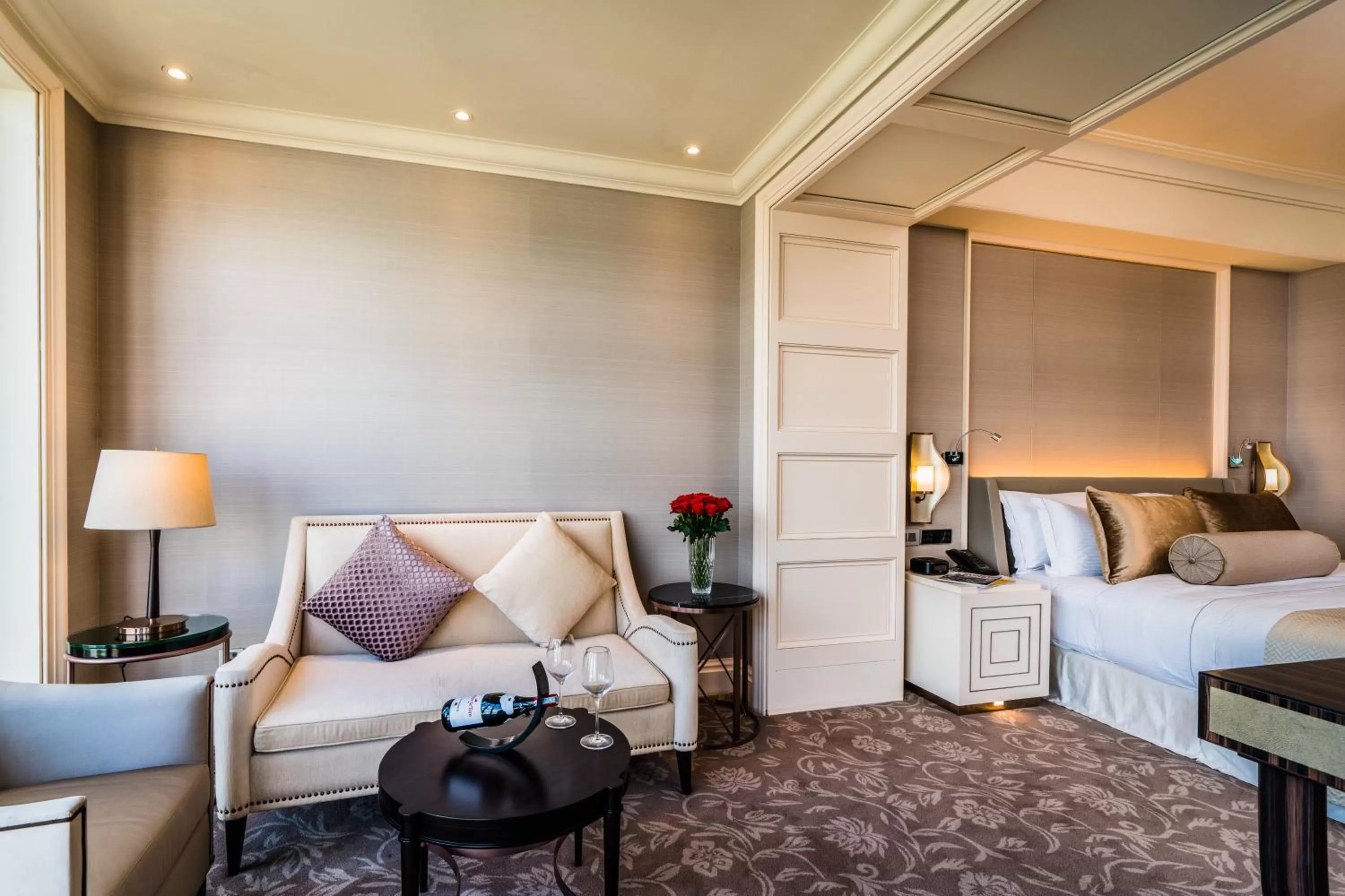 Seating area in Caravelle Saigon