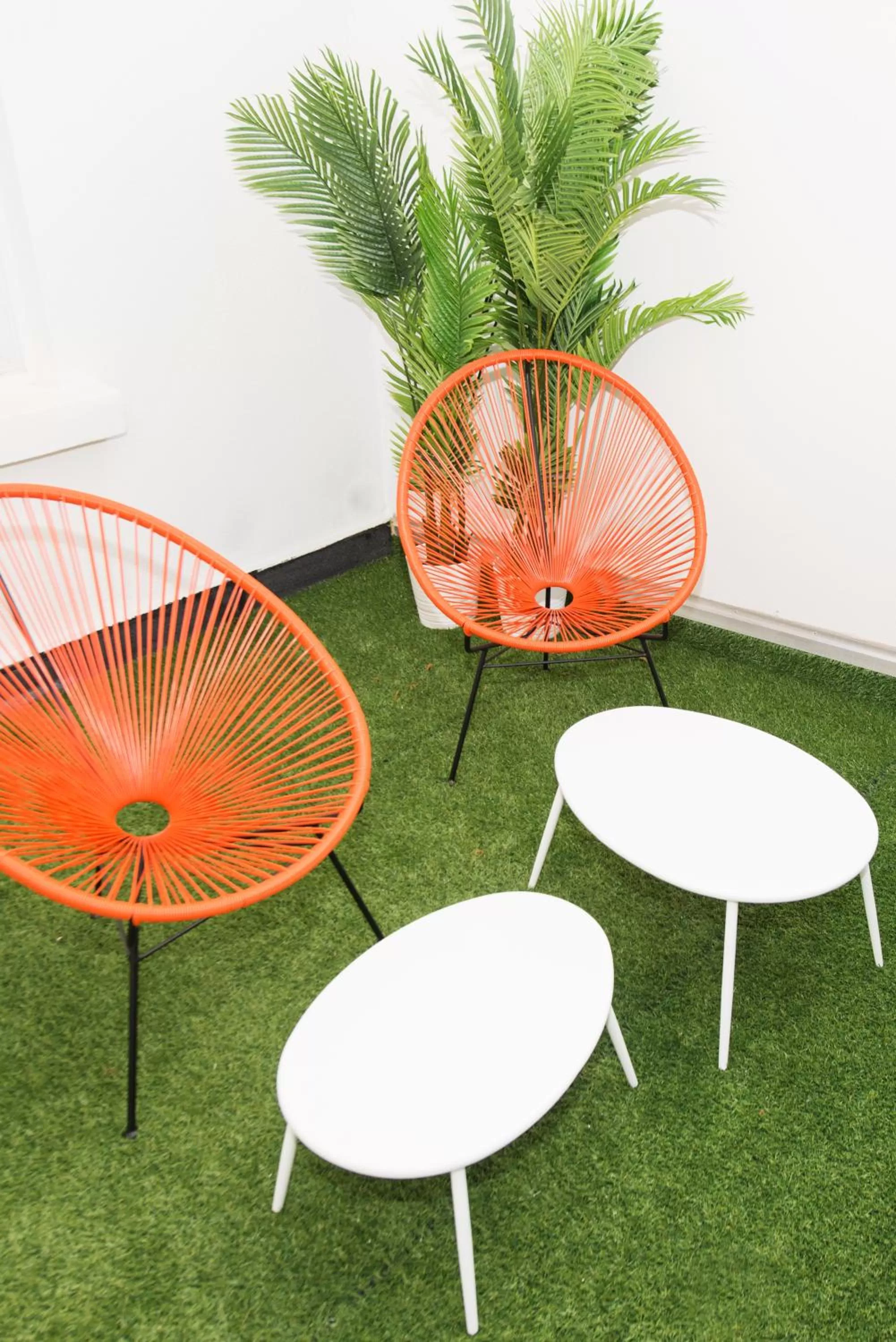 Patio in Hôtel des Batignolles