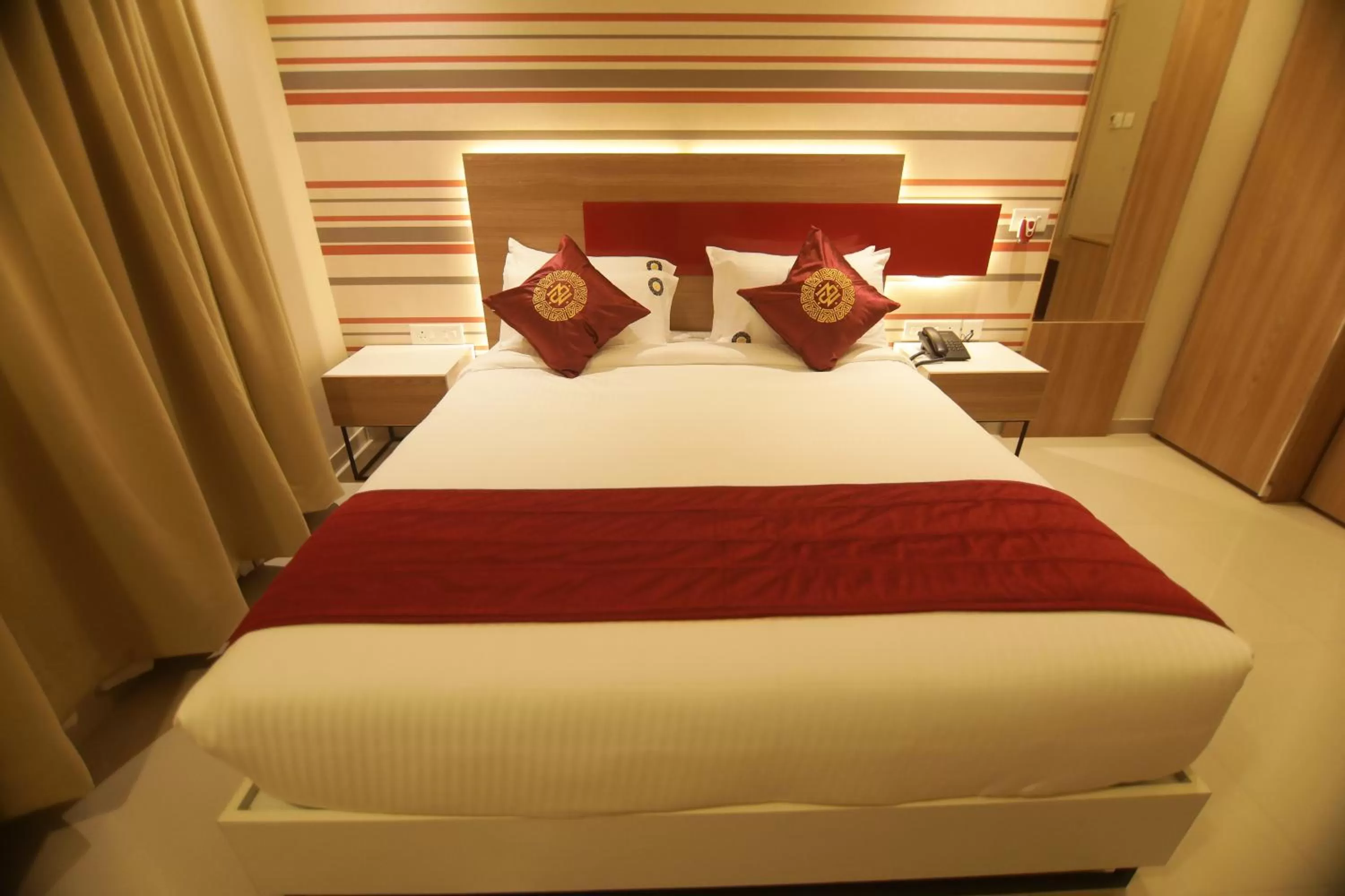 Bed in Noor jehan's Grand Noor