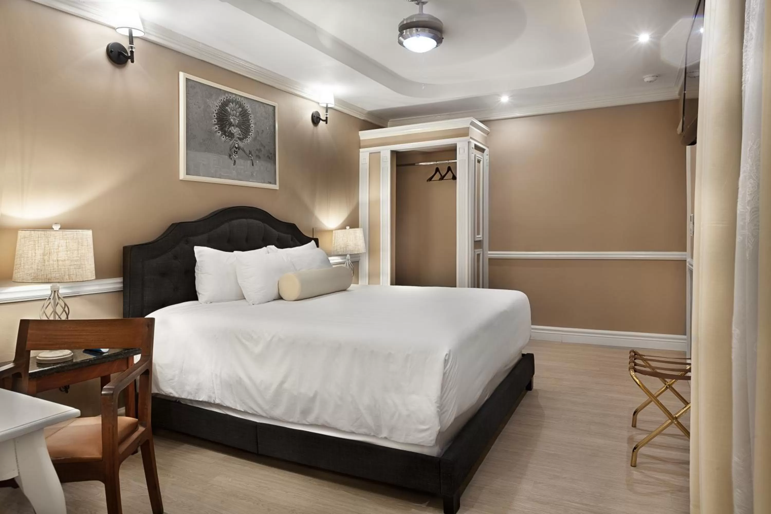 Bed in Hotel la Perla Leon