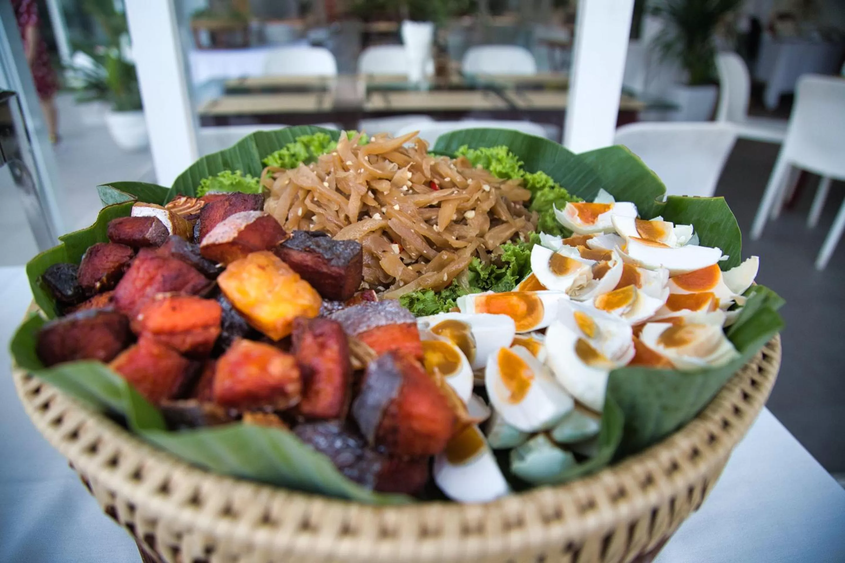 Buffet breakfast in Naiya Sea Resort