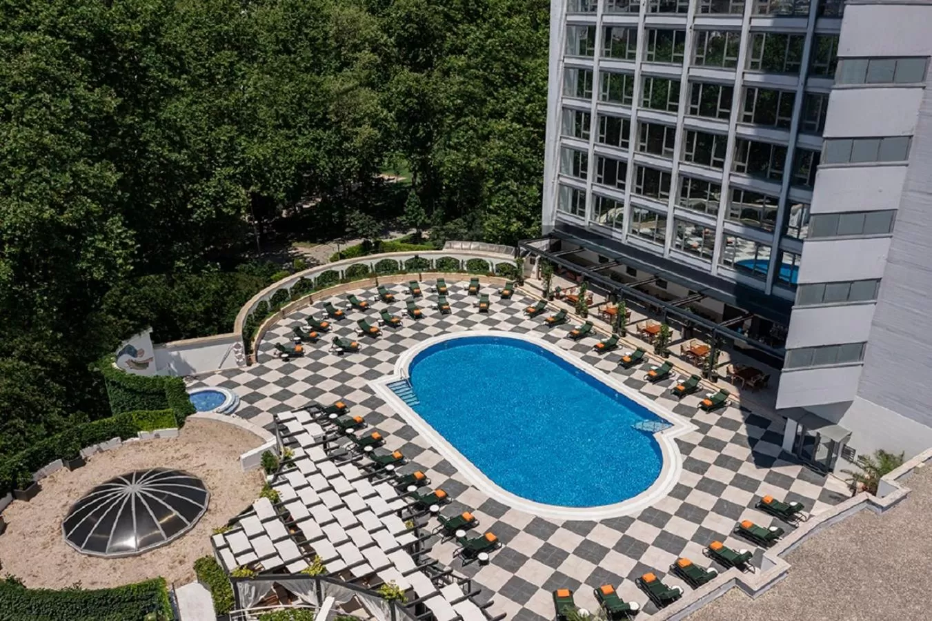 Swimming pool in InterContinental Istanbul by IHG