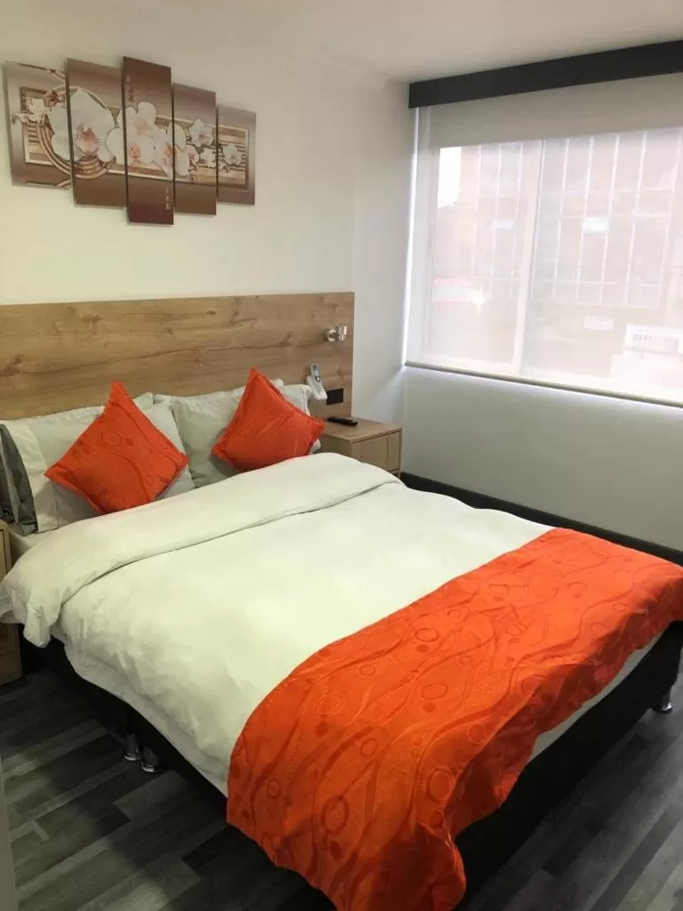 Bed in Hotel Fénix Real Bogotá