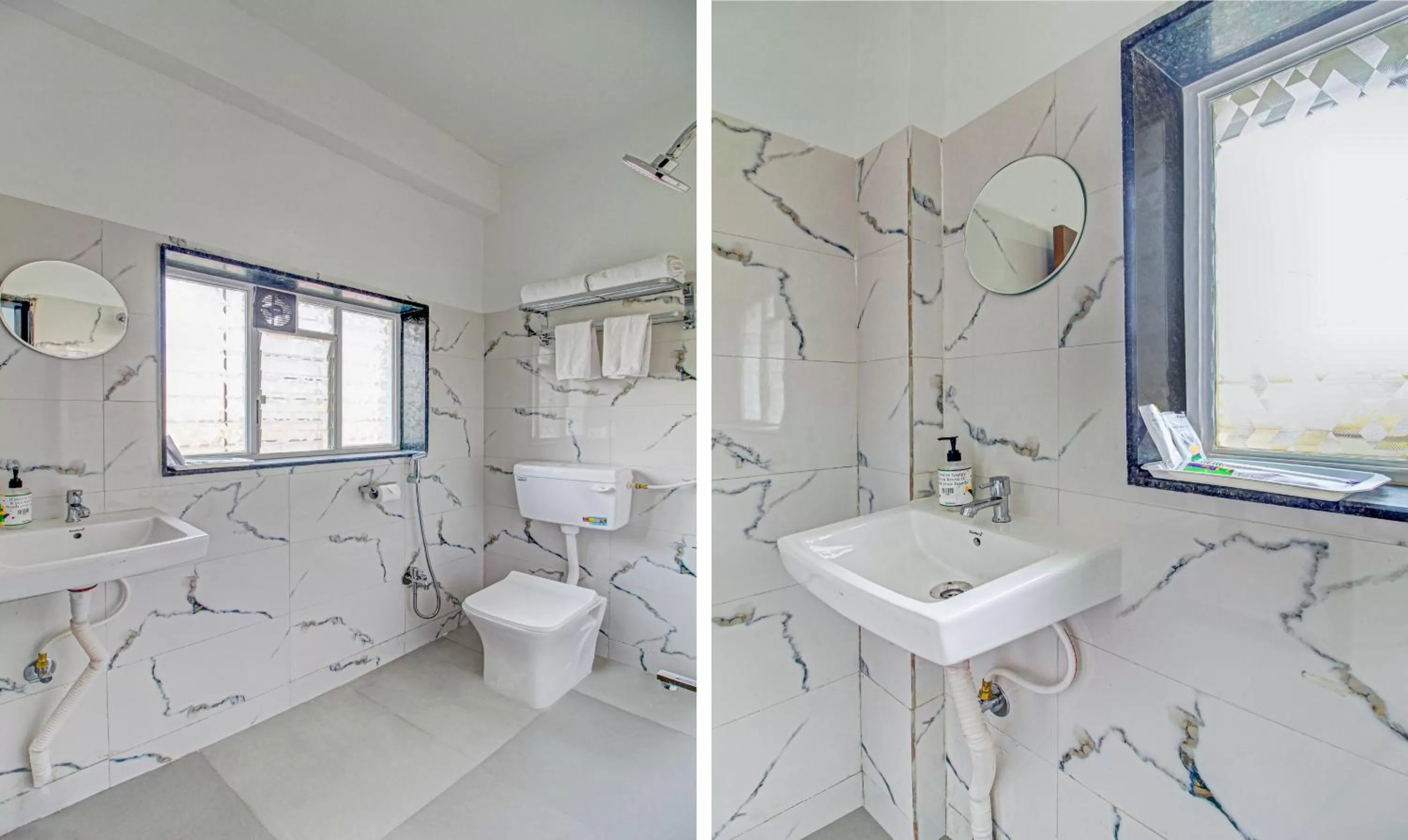 Bathroom in Treebo Trend White House