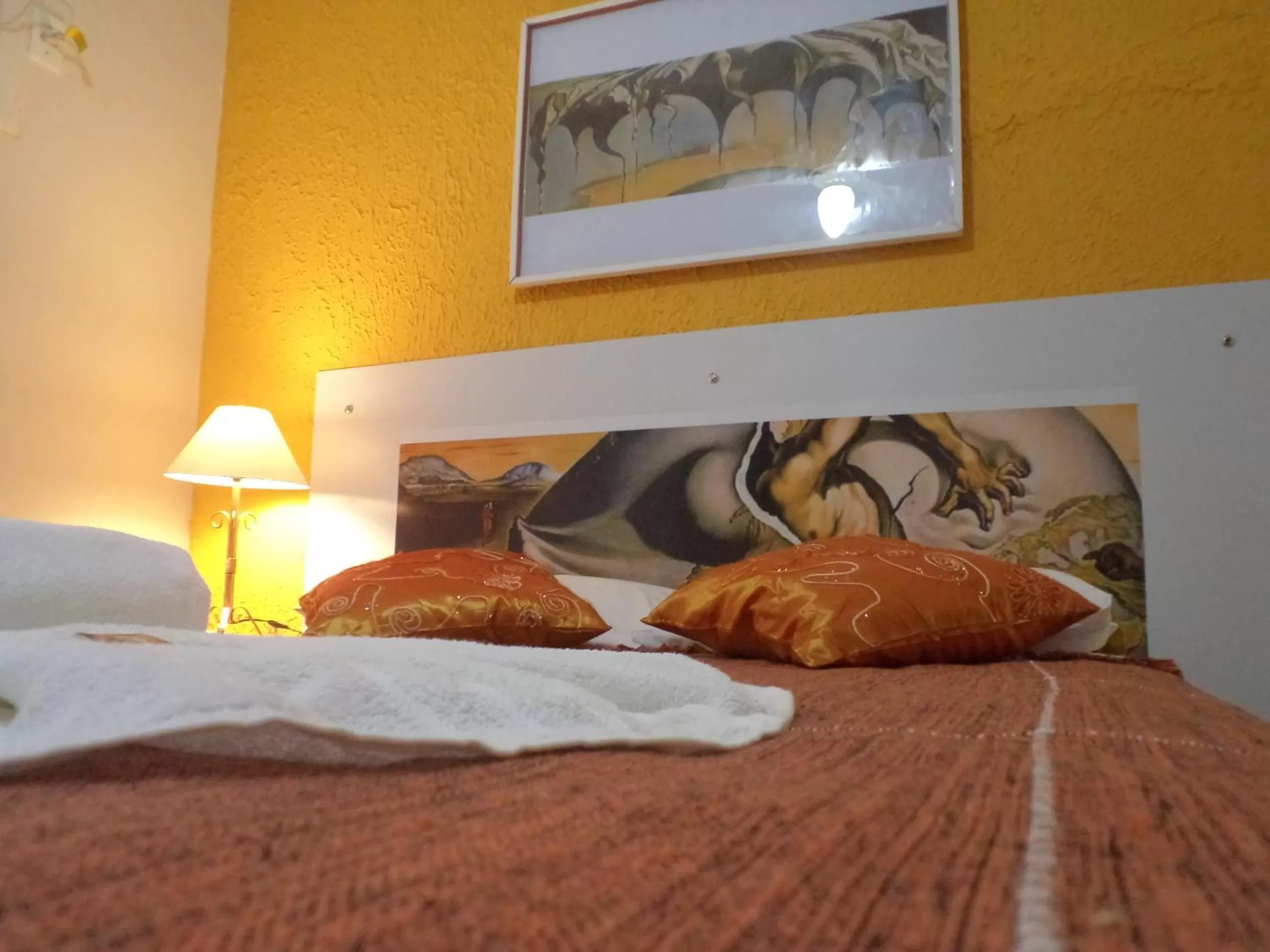 Bed in Pousada Recanto Domus