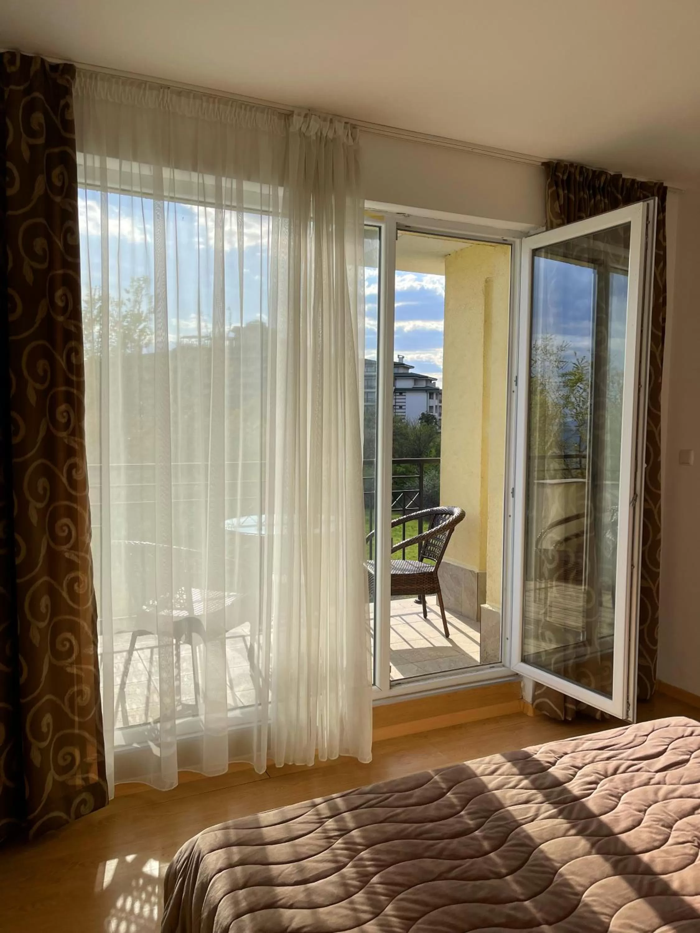 Bed in Ravda Family Resort. Park&Sea