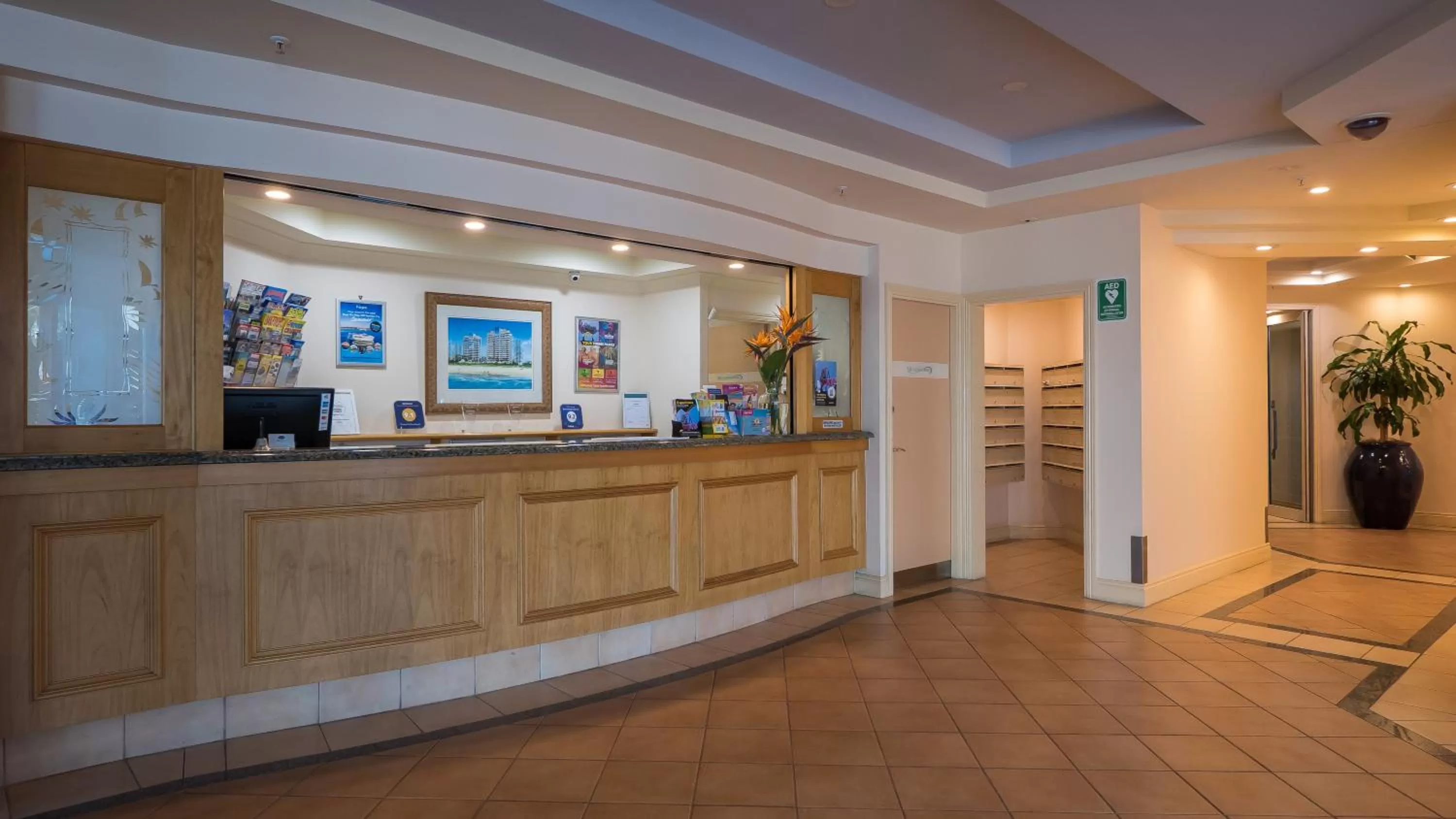 Lobby or reception in Oceana On Broadbeach