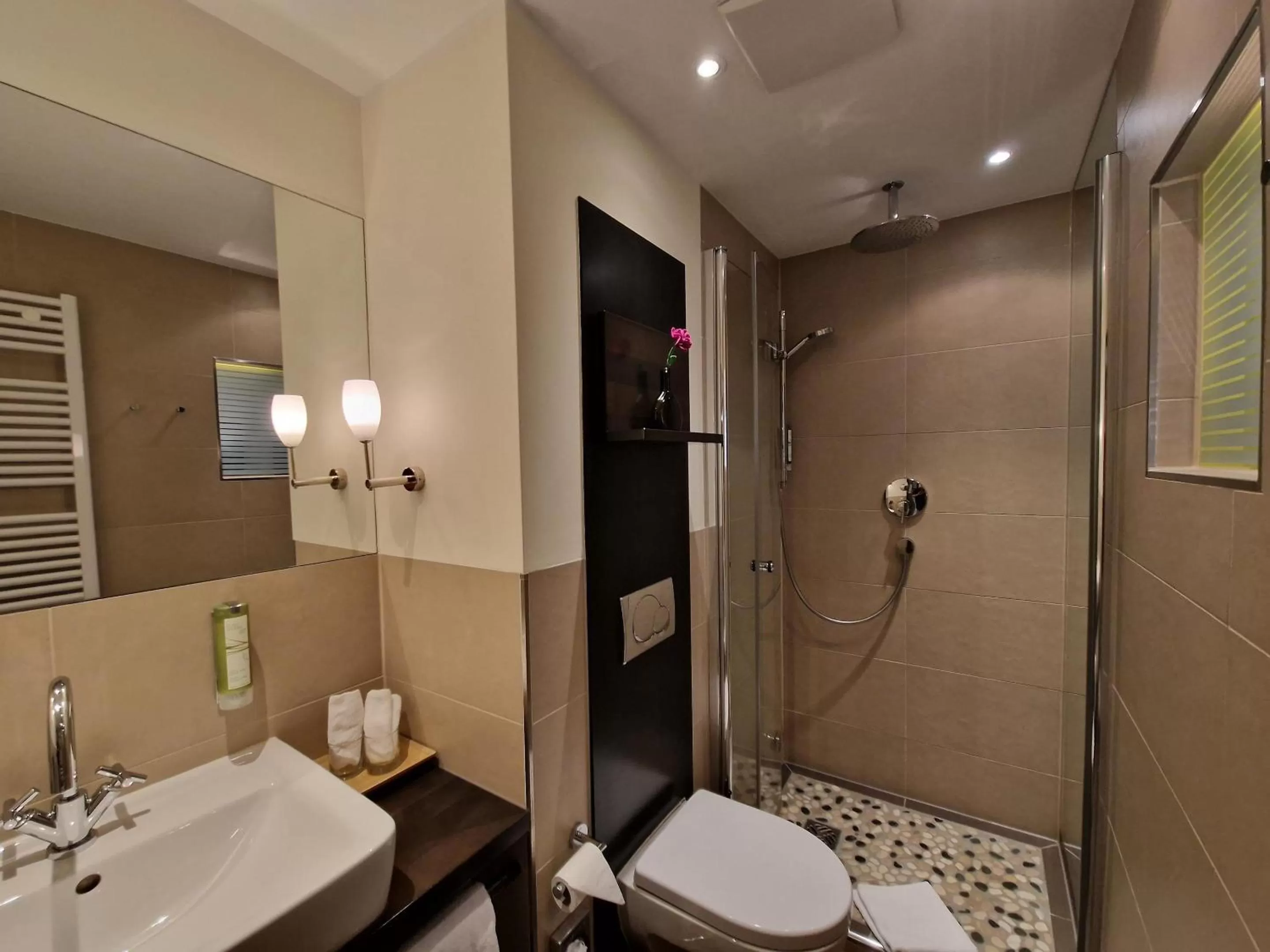 Shower, Bathroom in Laurentius Boutique-Hotel & Restaurant
