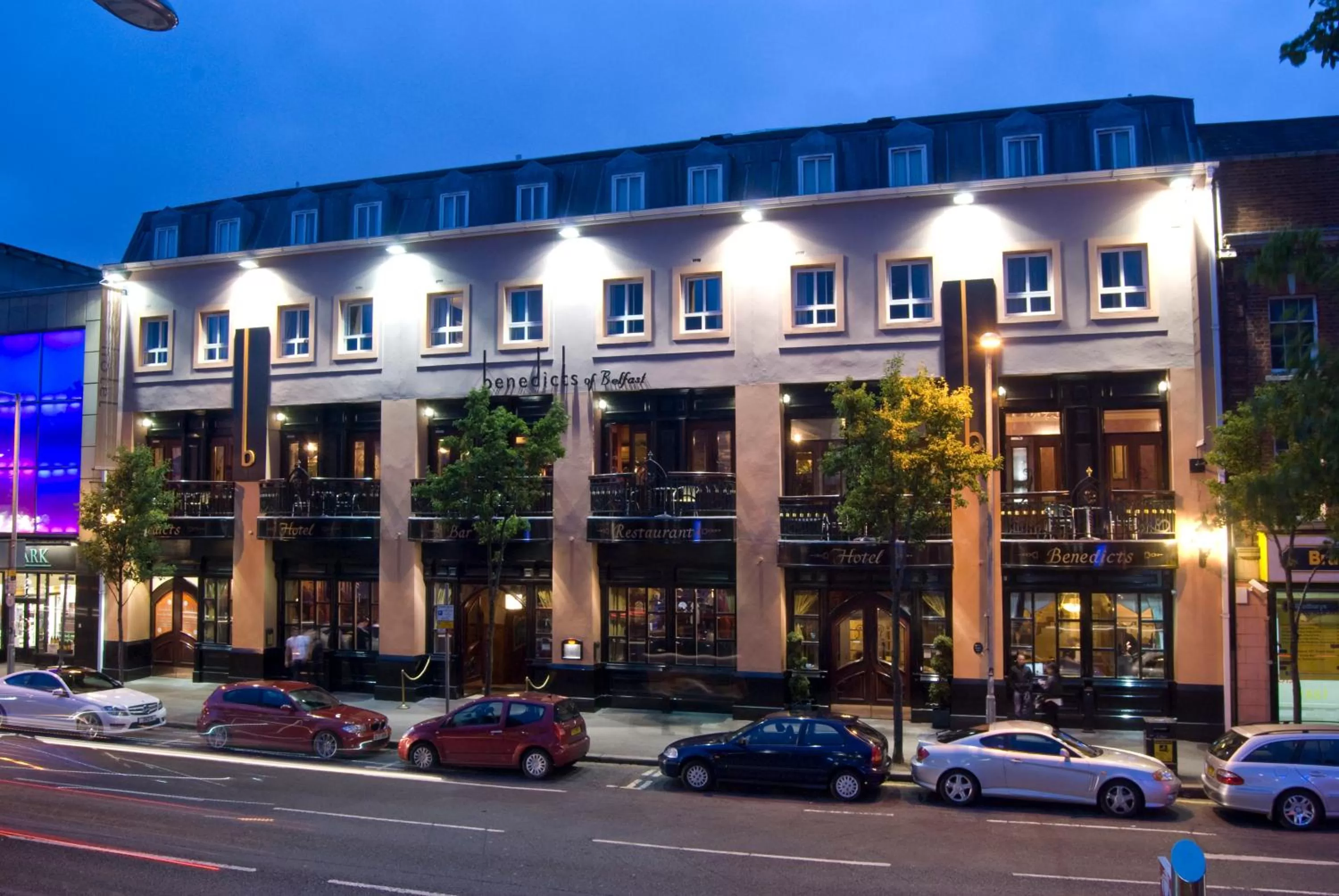 Property building in Benedicts Hotel