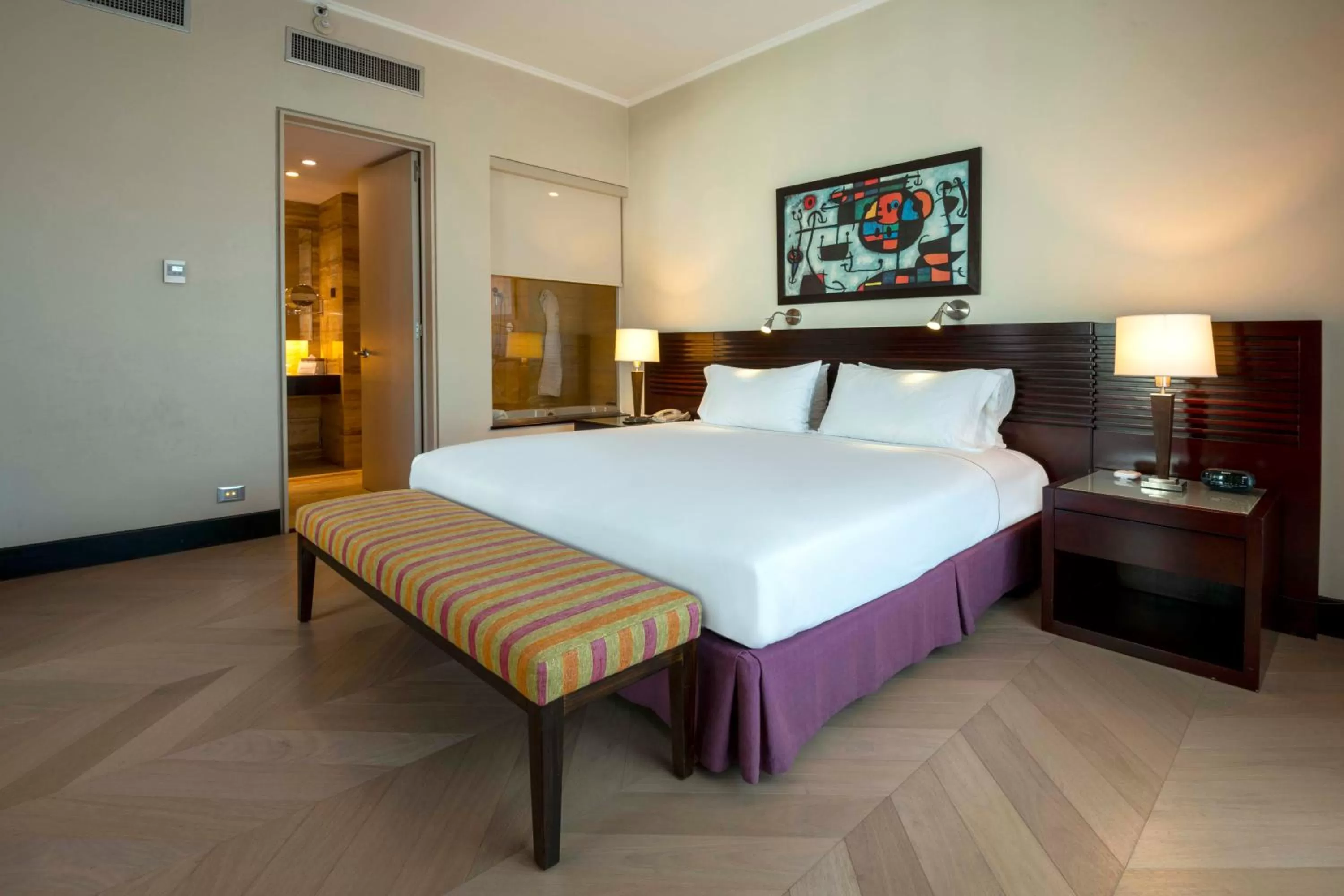 Bed in Eurobuilding Hotel Boutique Buenos Aires