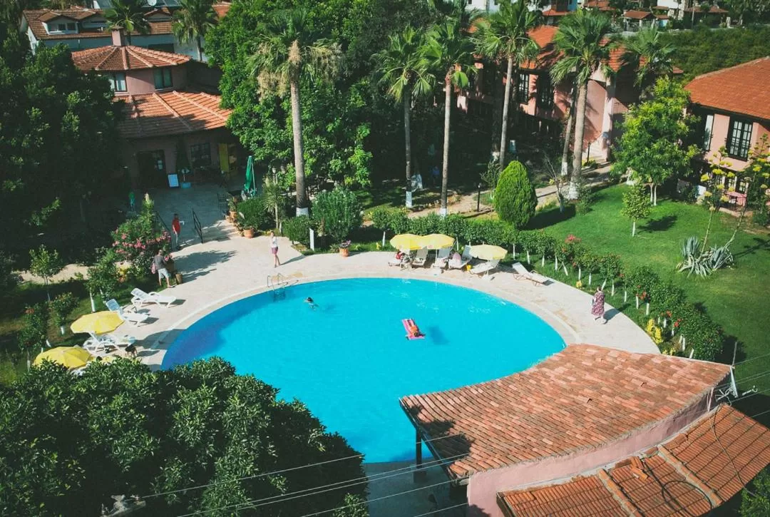 Bird's eye view in Hotel Palme Dalyan