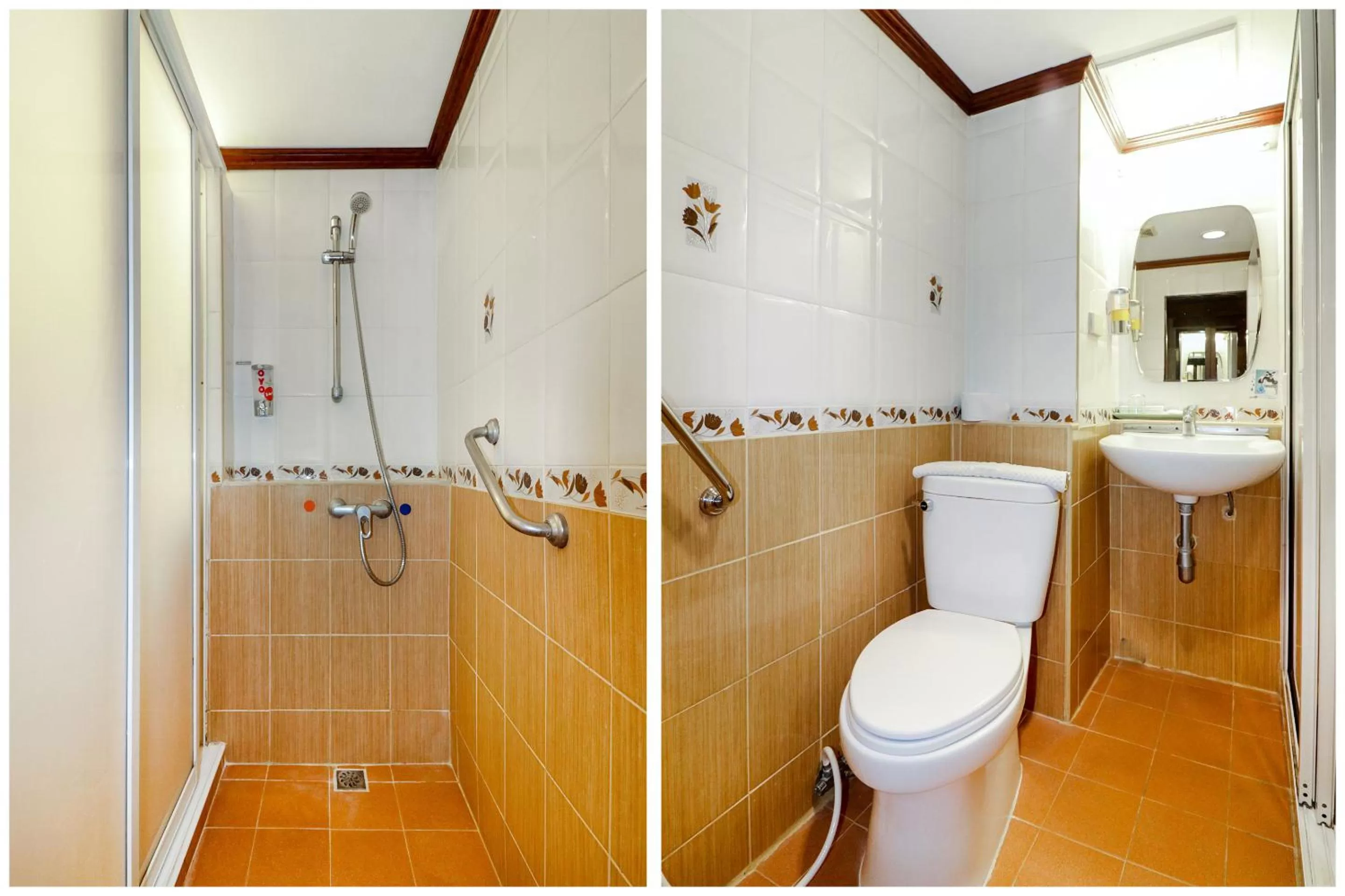 Bathroom in Malaysia Hotel Bangkok