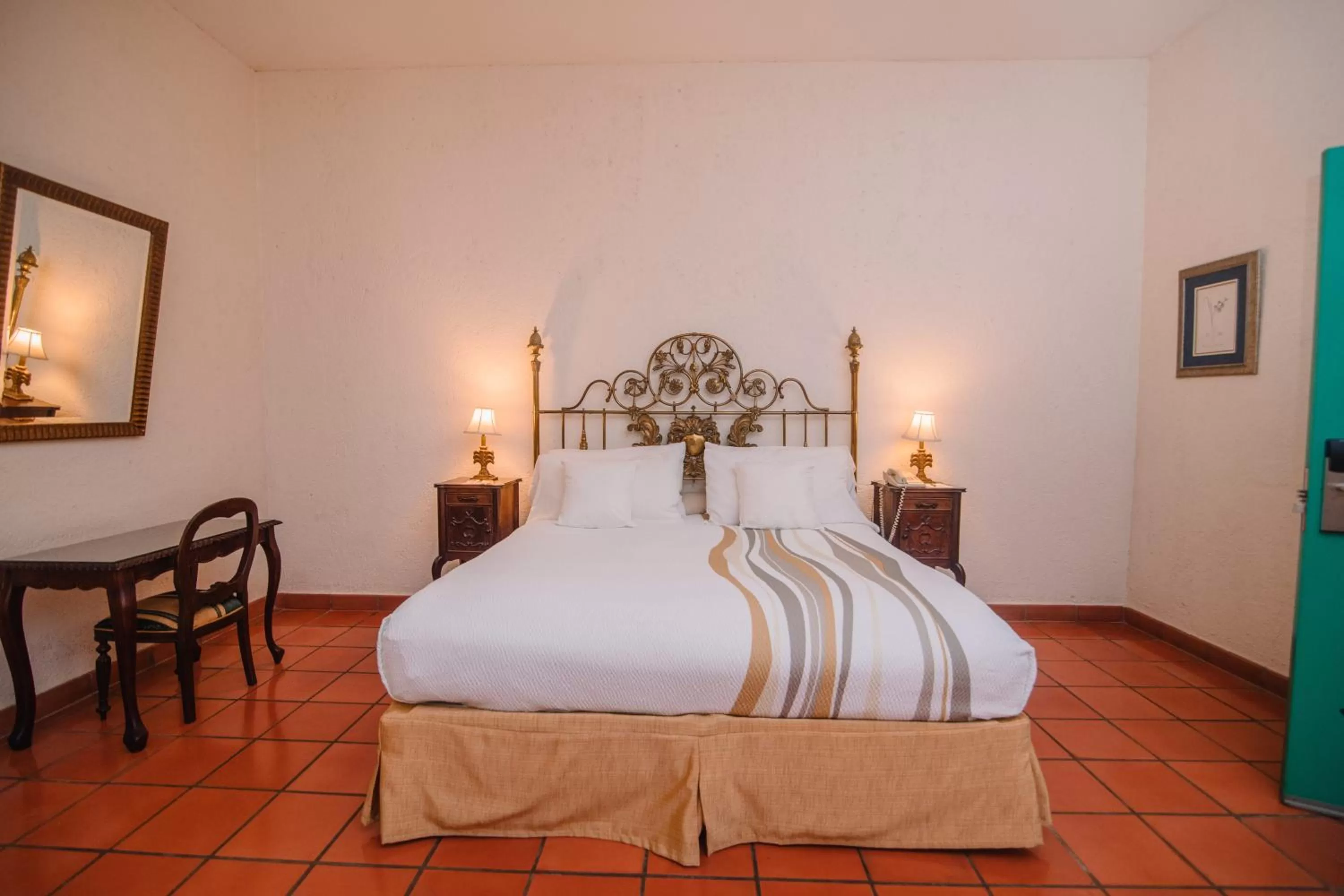 Bed in Hotel El Convento Leon Nicaragua