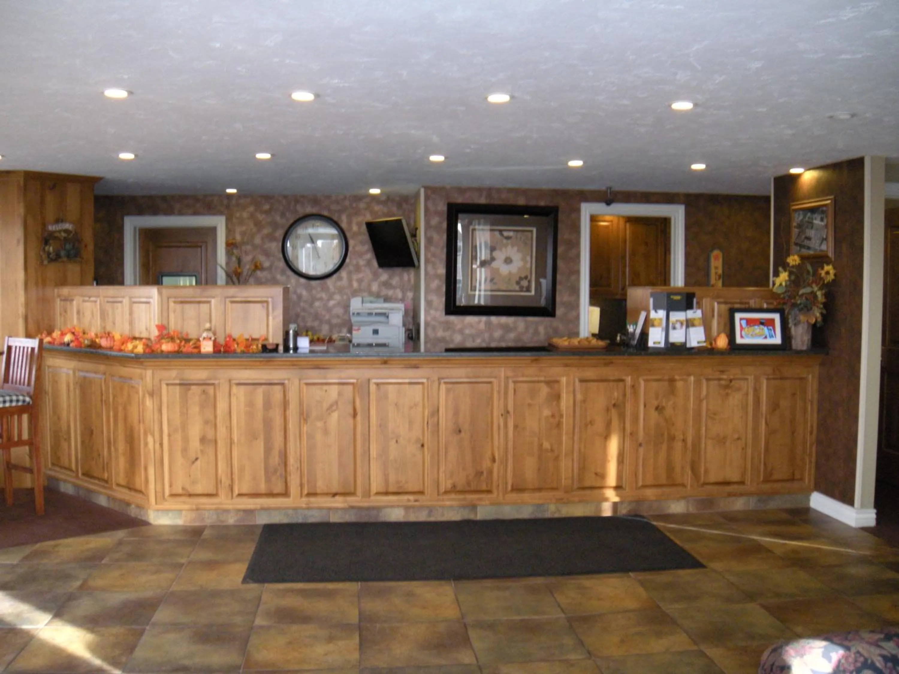Lobby or reception in Motel West