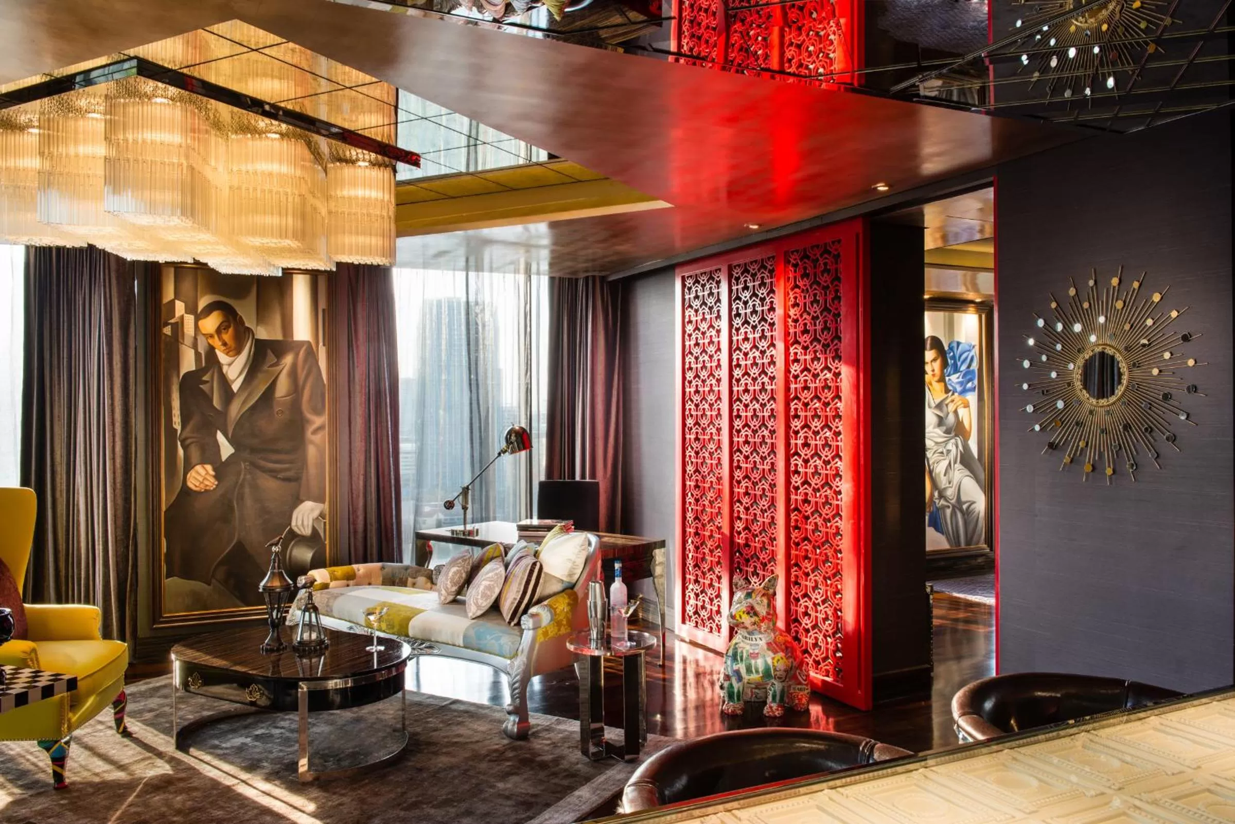 Living room in Hotel Indigo Bangkok Wireless Road by IHG