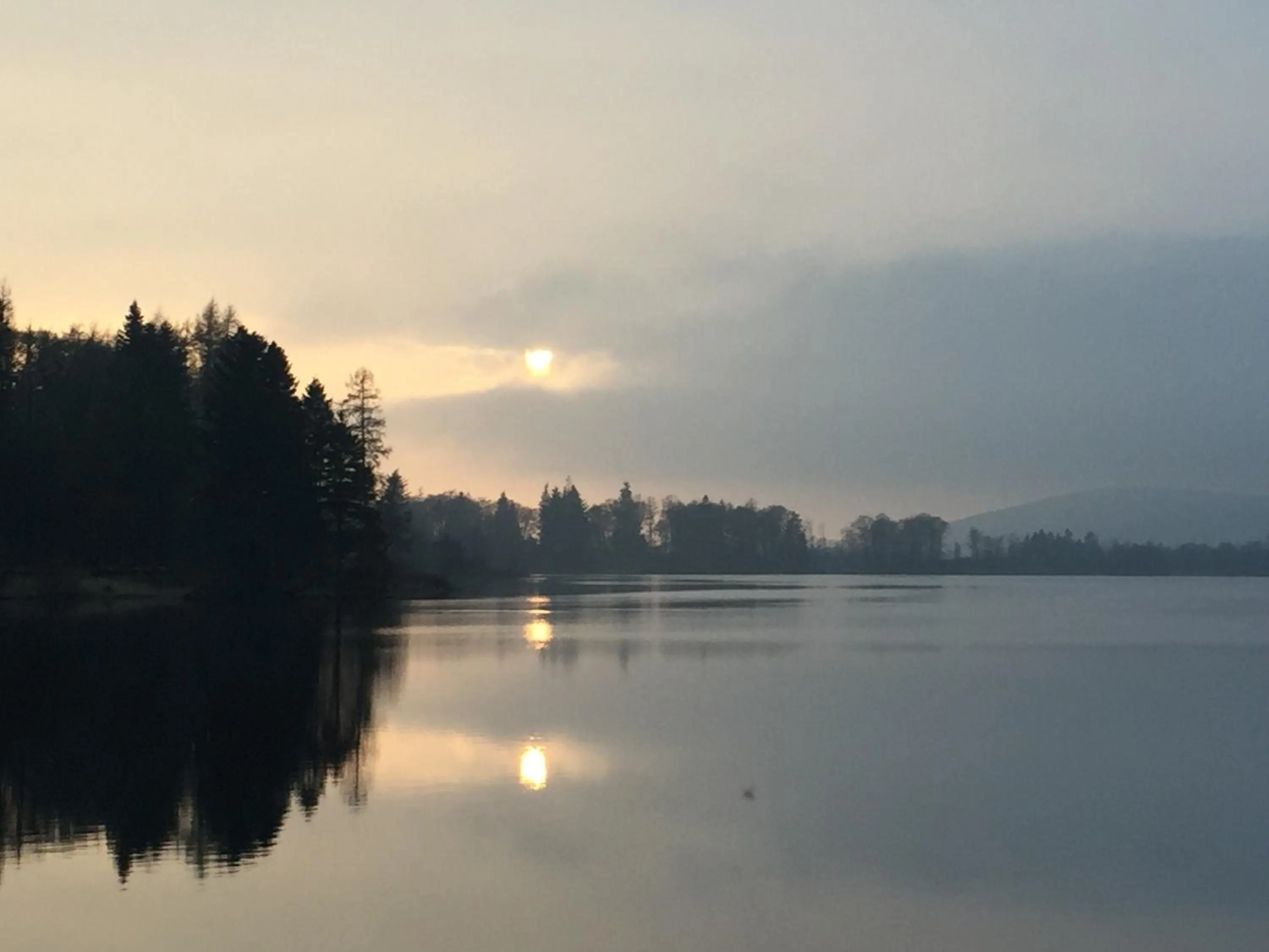 Natural landscape in Lodge at Lochside