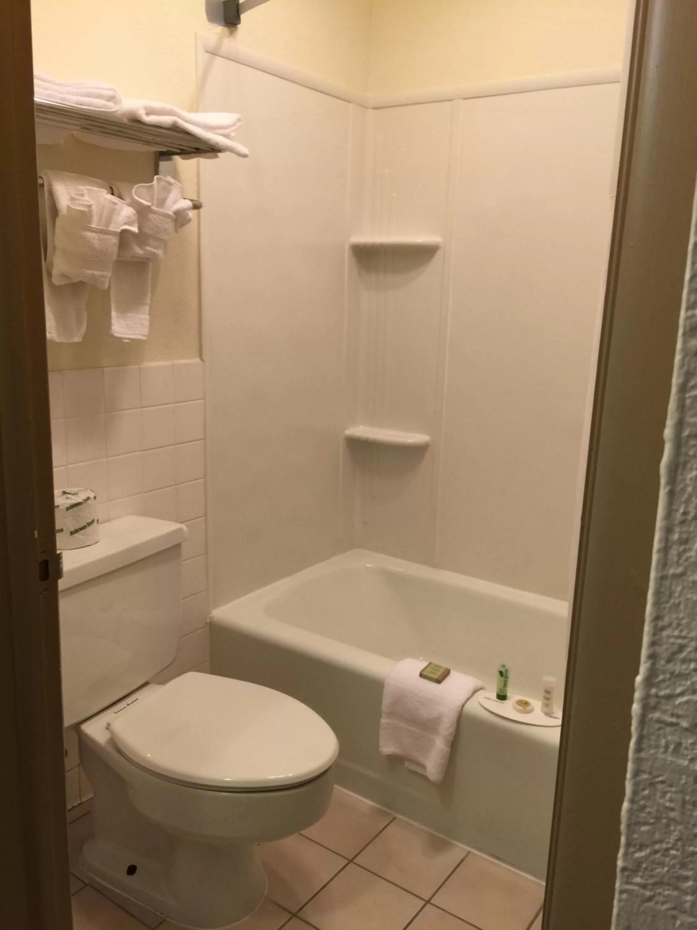 Bathroom in Deluxe Inn & Suites