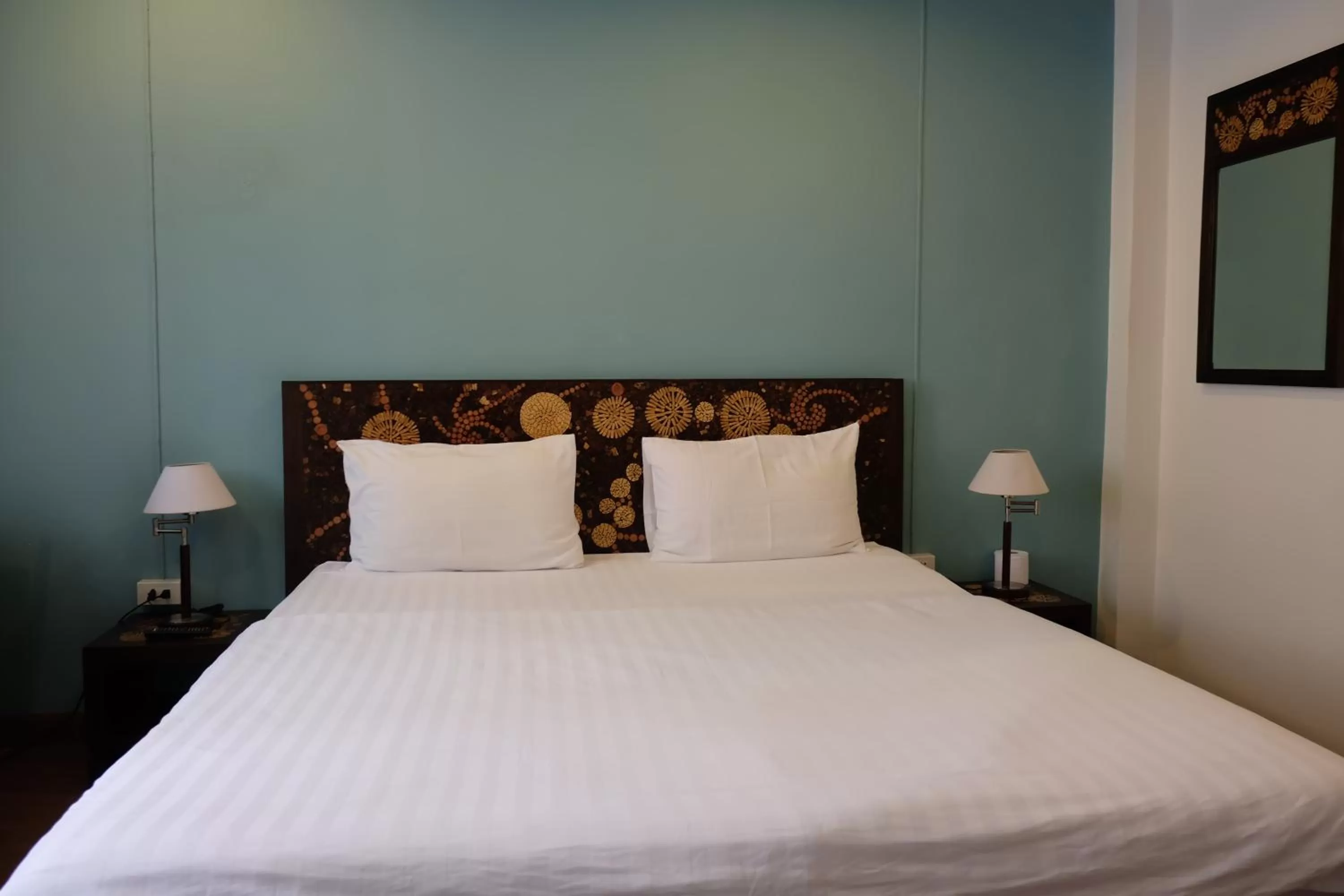 Bed in Baan Glang Soi