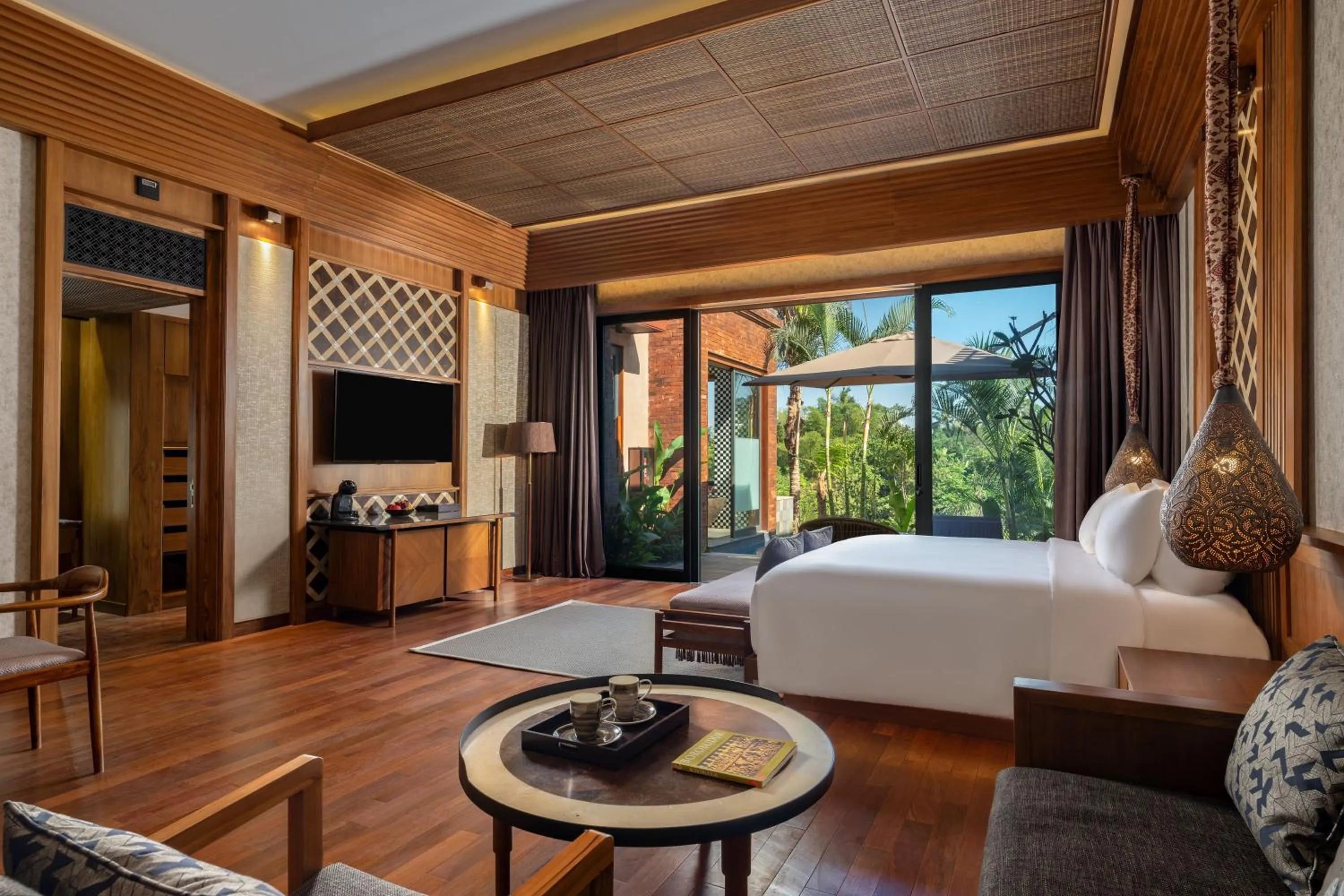 Living room, Bed in Garrya Bianti Yogyakarta