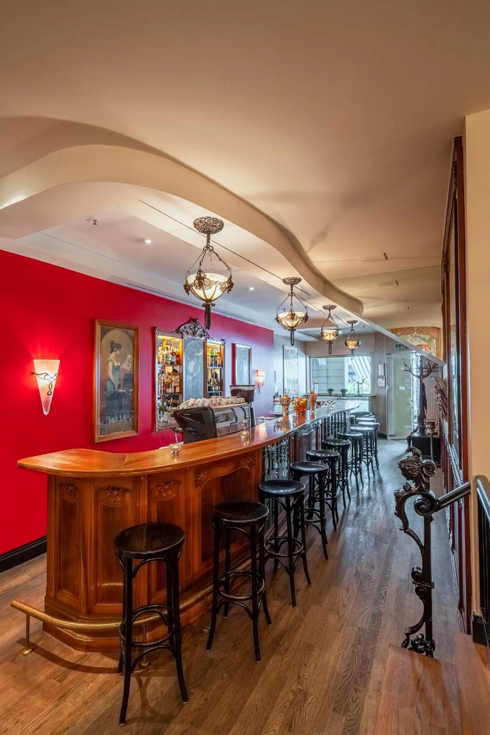Lounge or bar in Boutique Hotel Belle Epoque