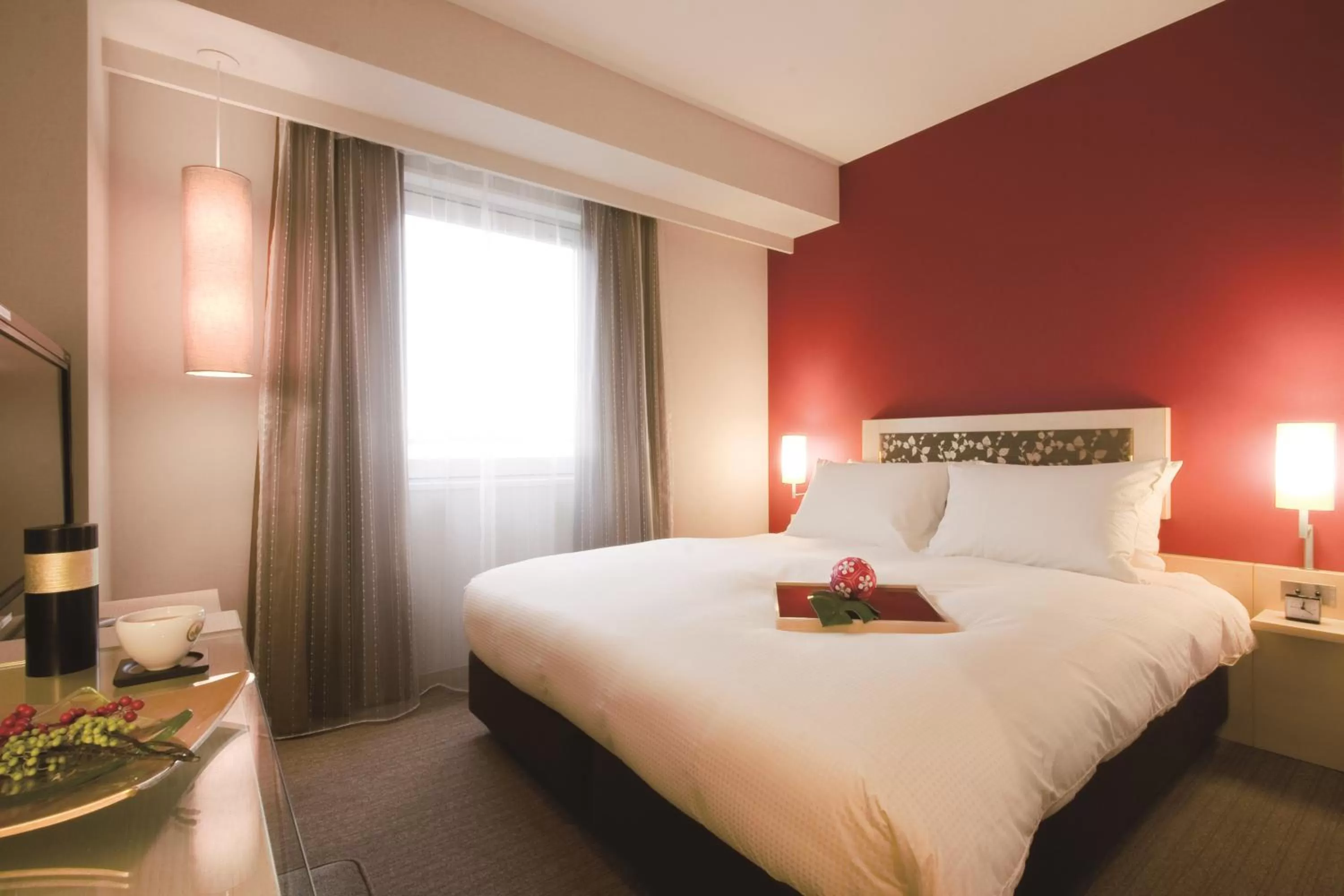 Bed in Hotel Resol Trinity Kanazawa