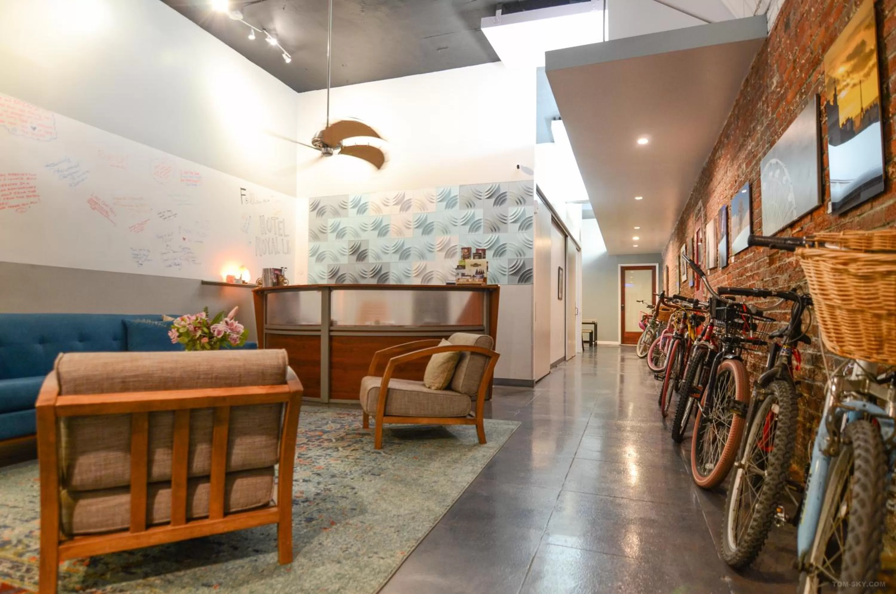 Lobby or reception in Hotel Royal