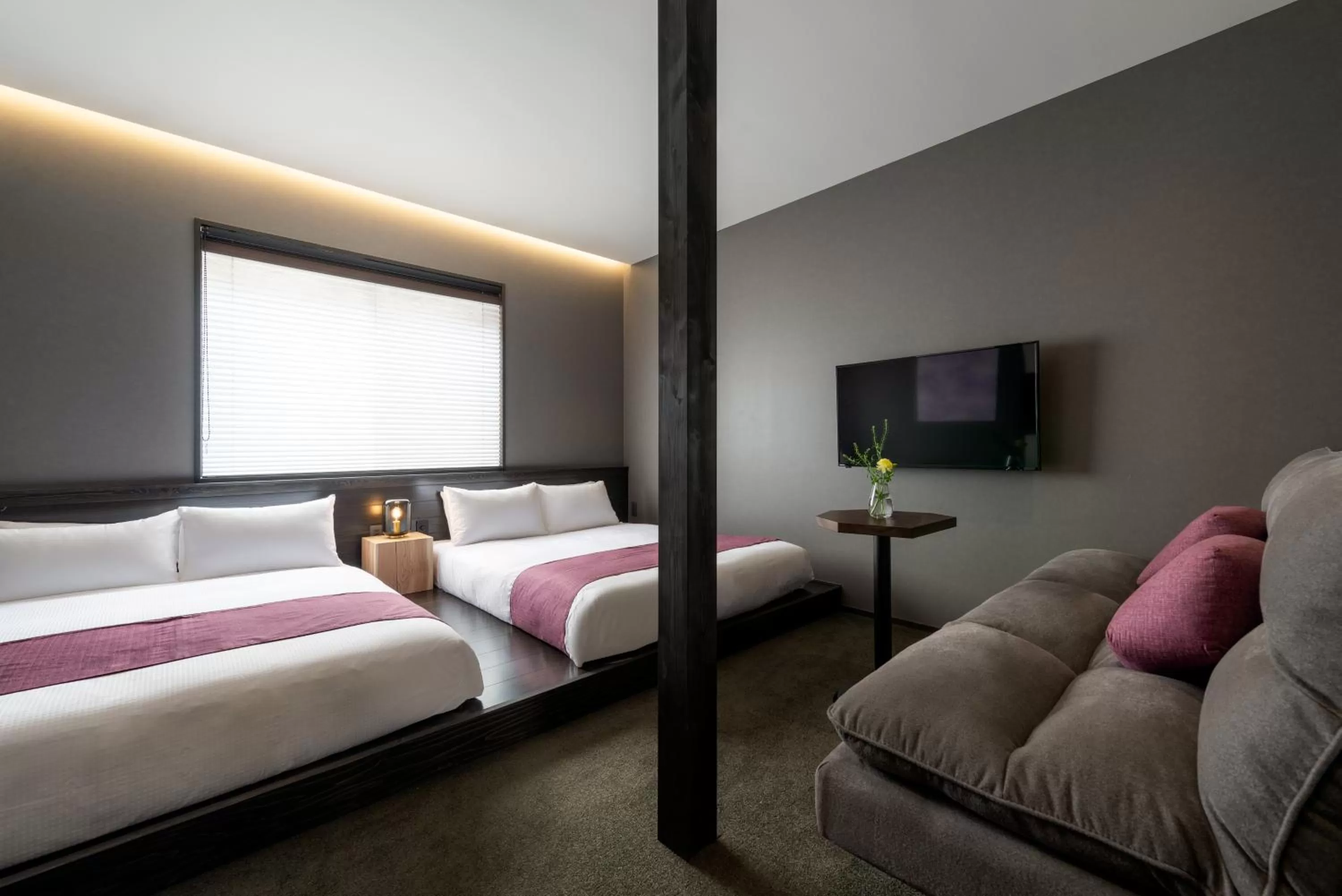 Photo of the whole room, Bed in THE MACHIYA HOTEL TAKAYAMA