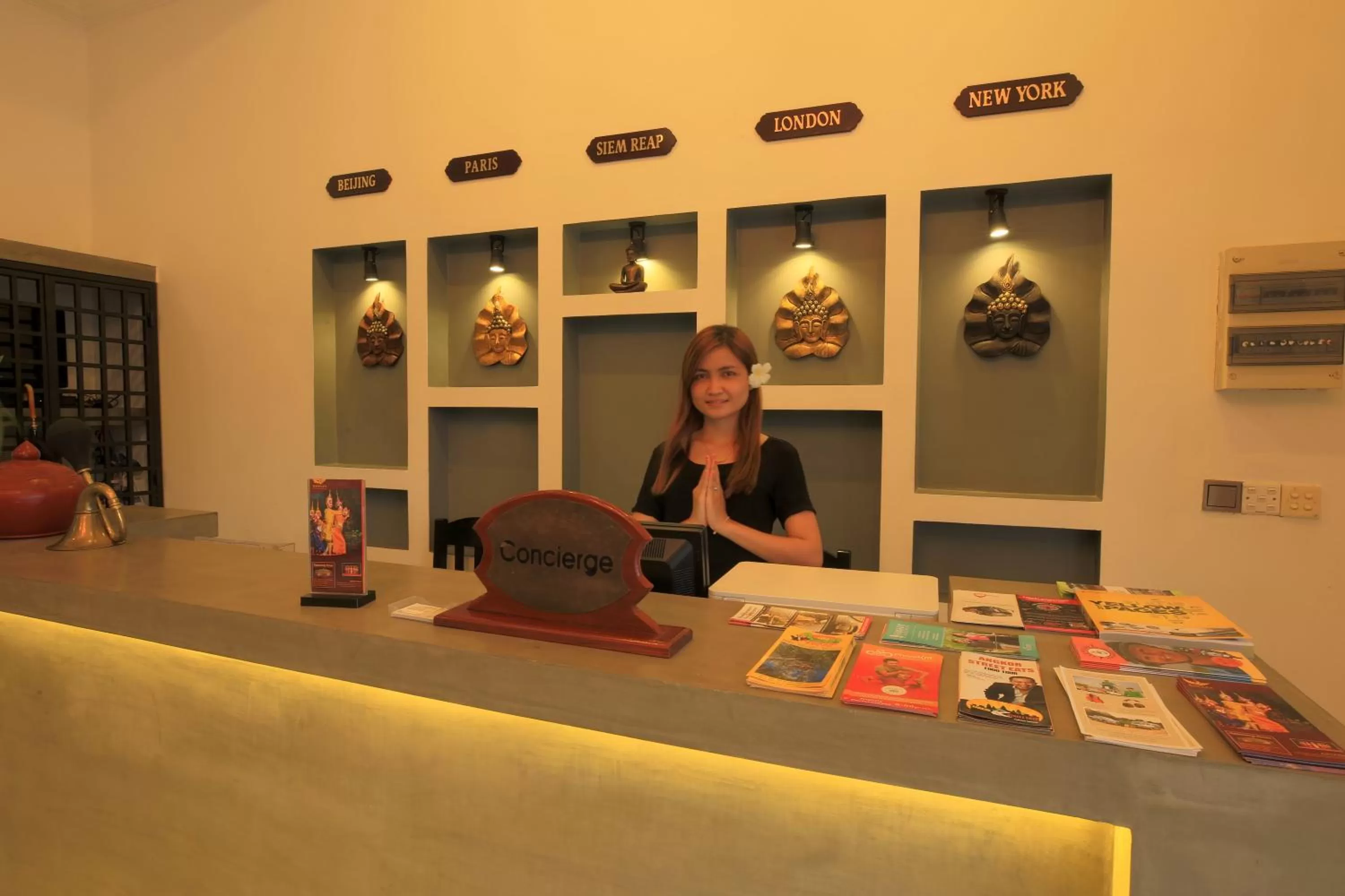 Property building, Lobby/Reception in Sakun Angkor Boutique