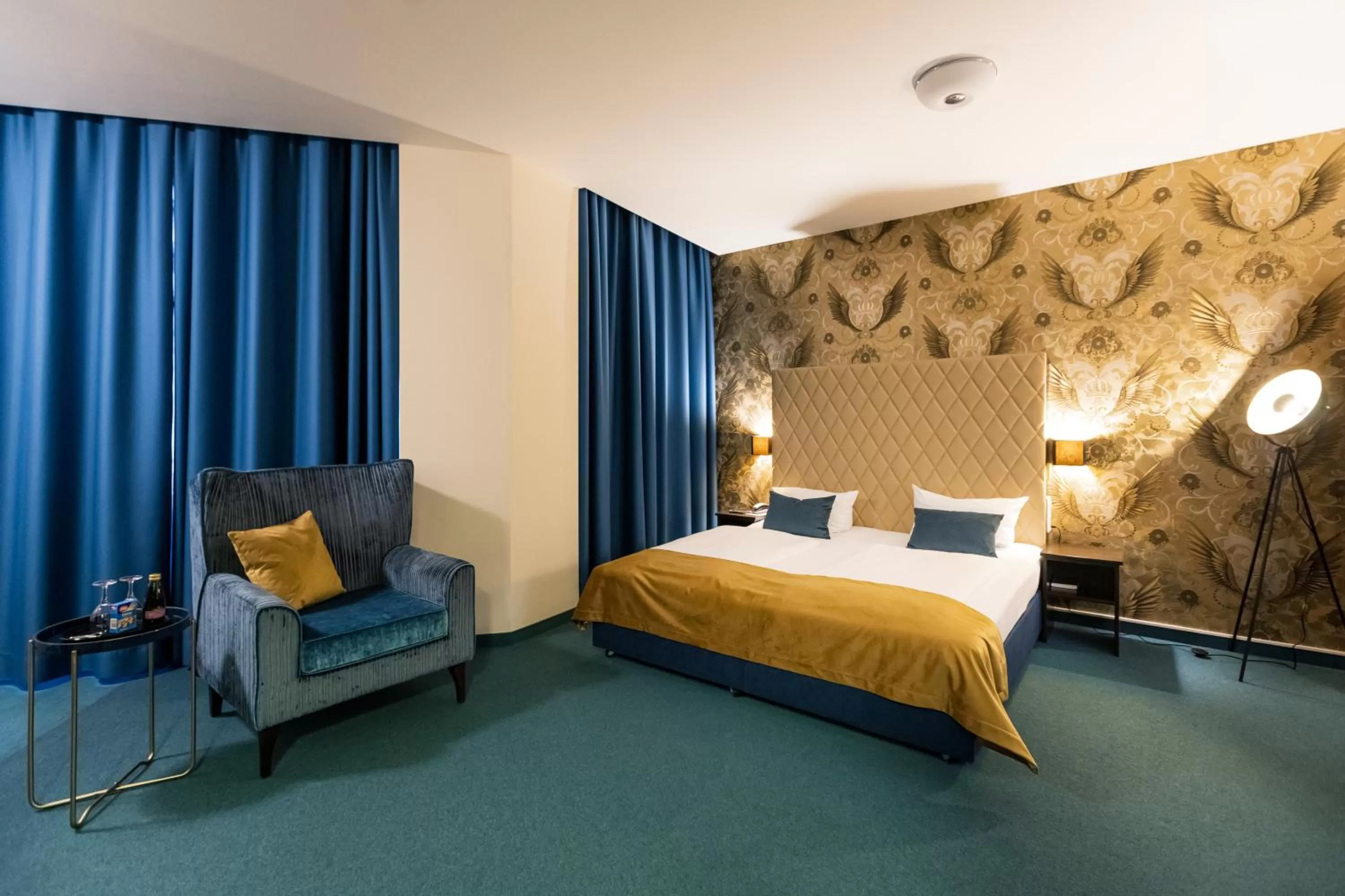 Bed in Royal International Leipzig