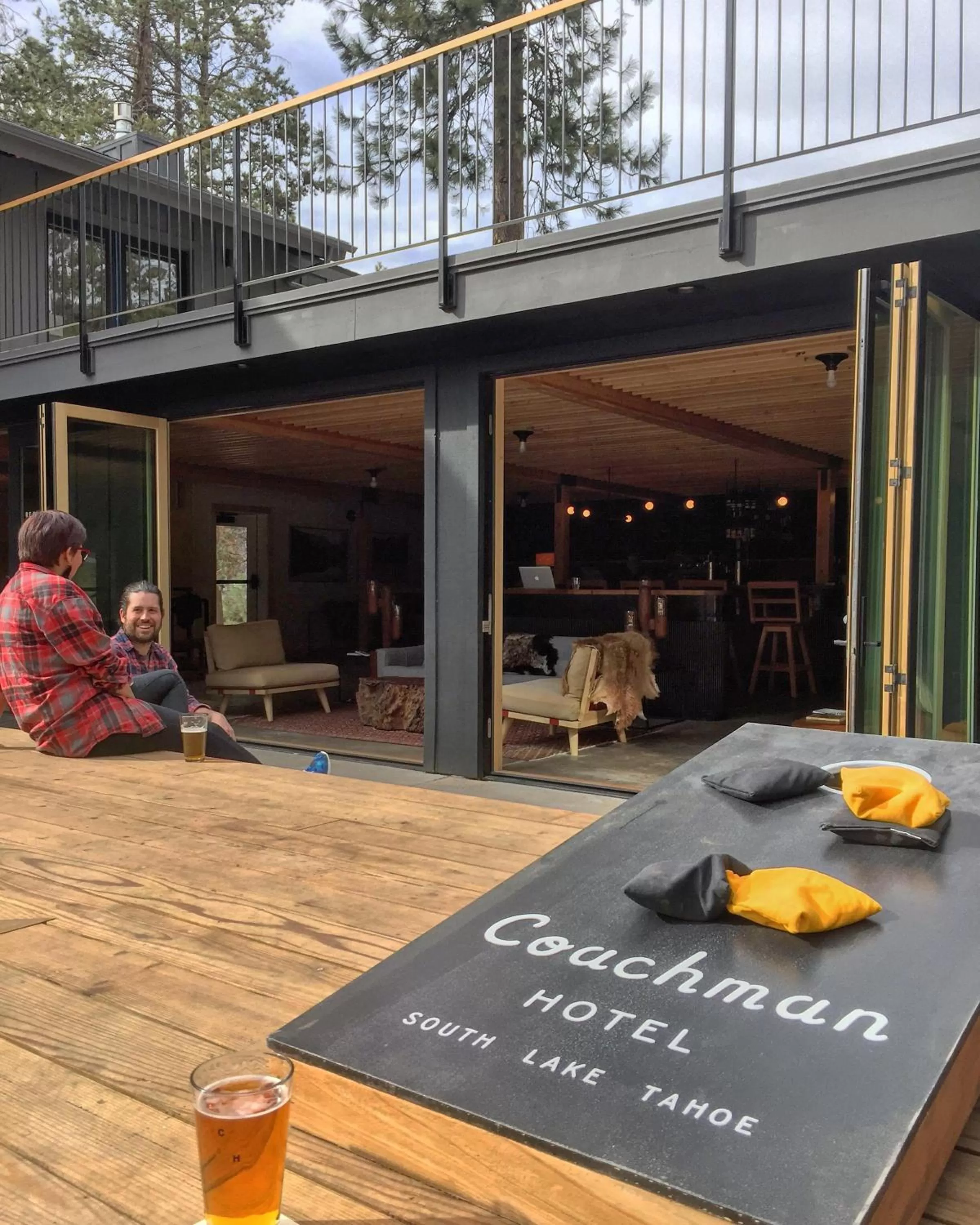 Patio in The Coachman Hotel