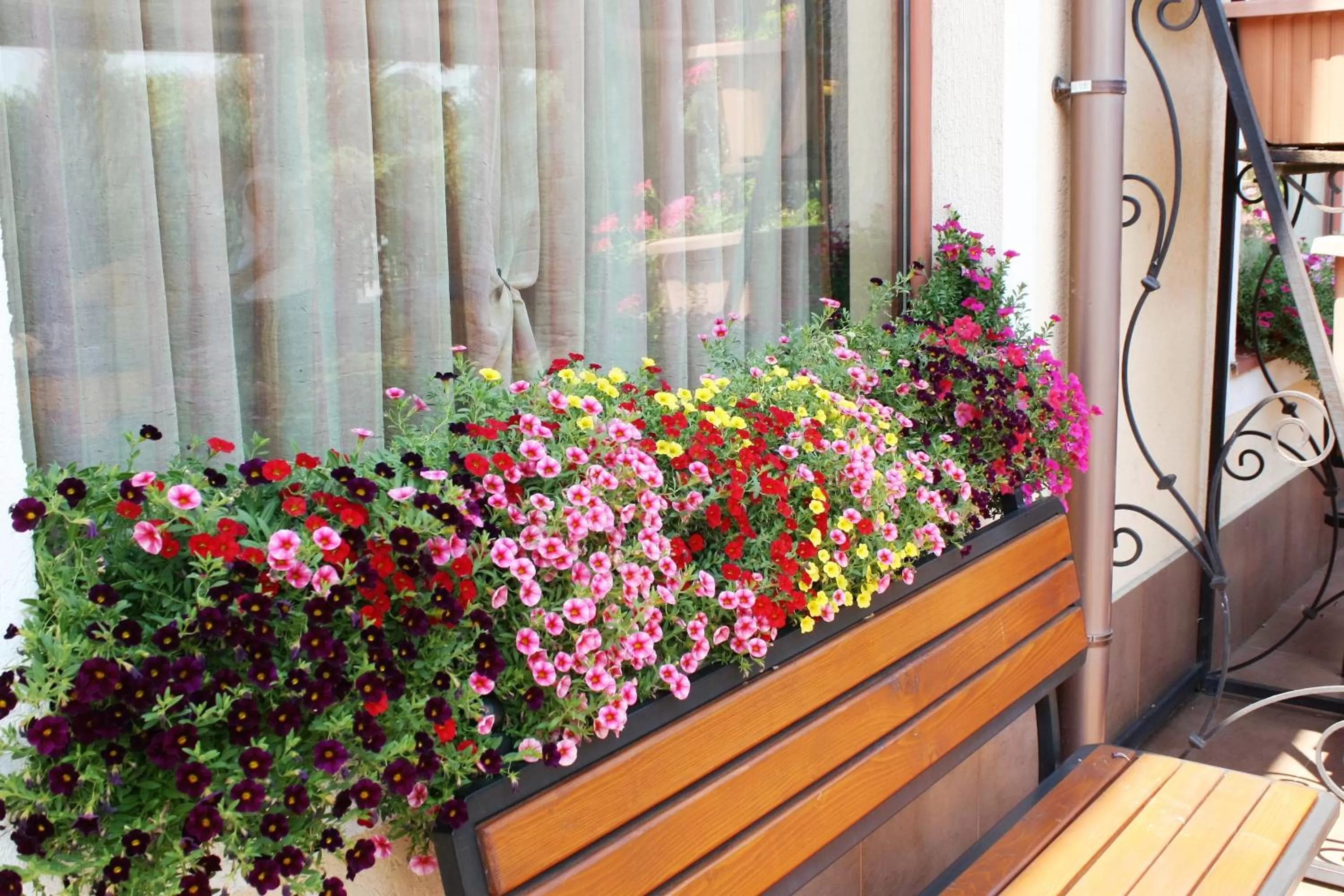 Decorative detail in Hotel Villa Verde