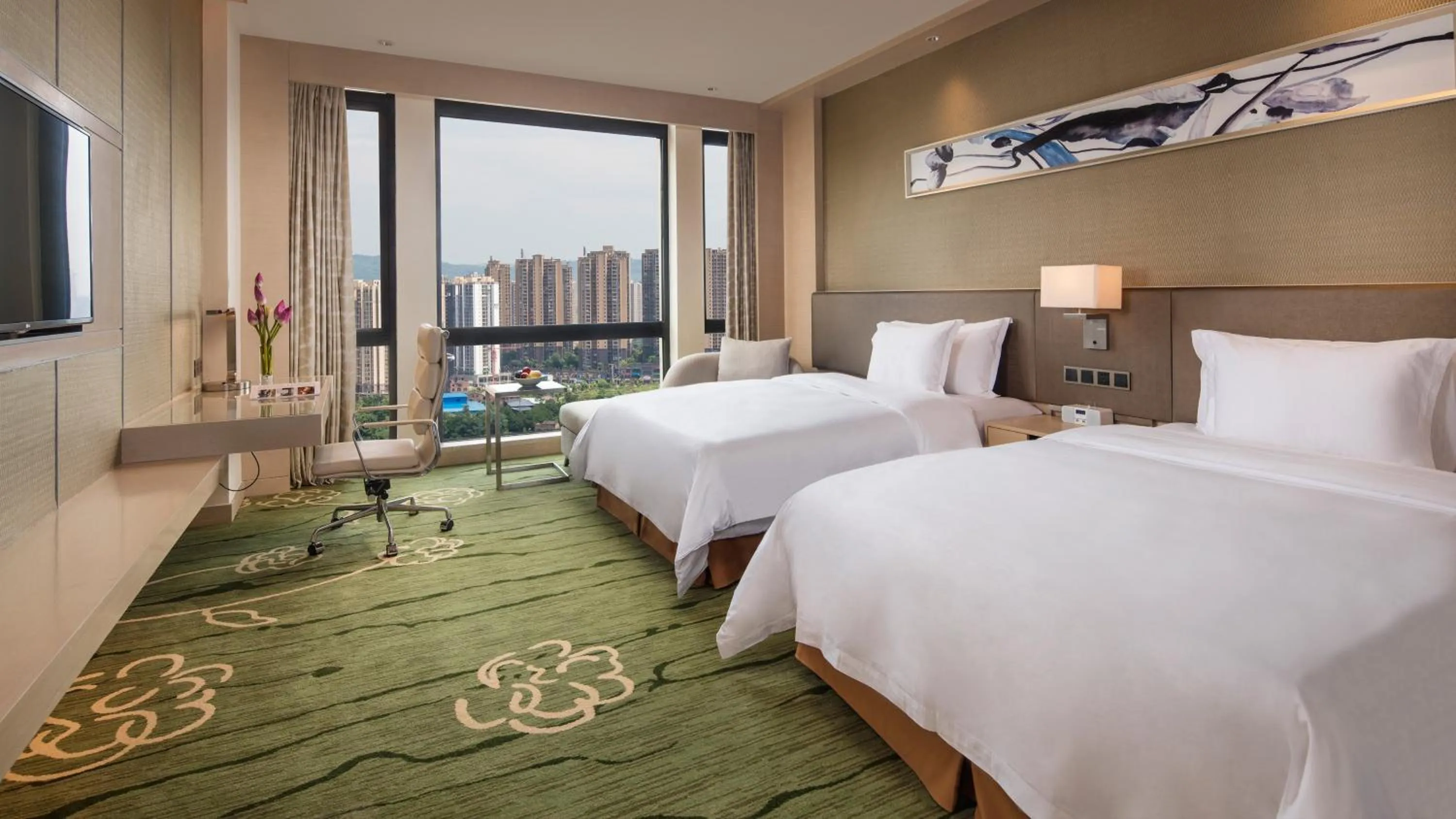 Photo of the whole room, Bed in Holiday Inn Chongqing University Town by IHG