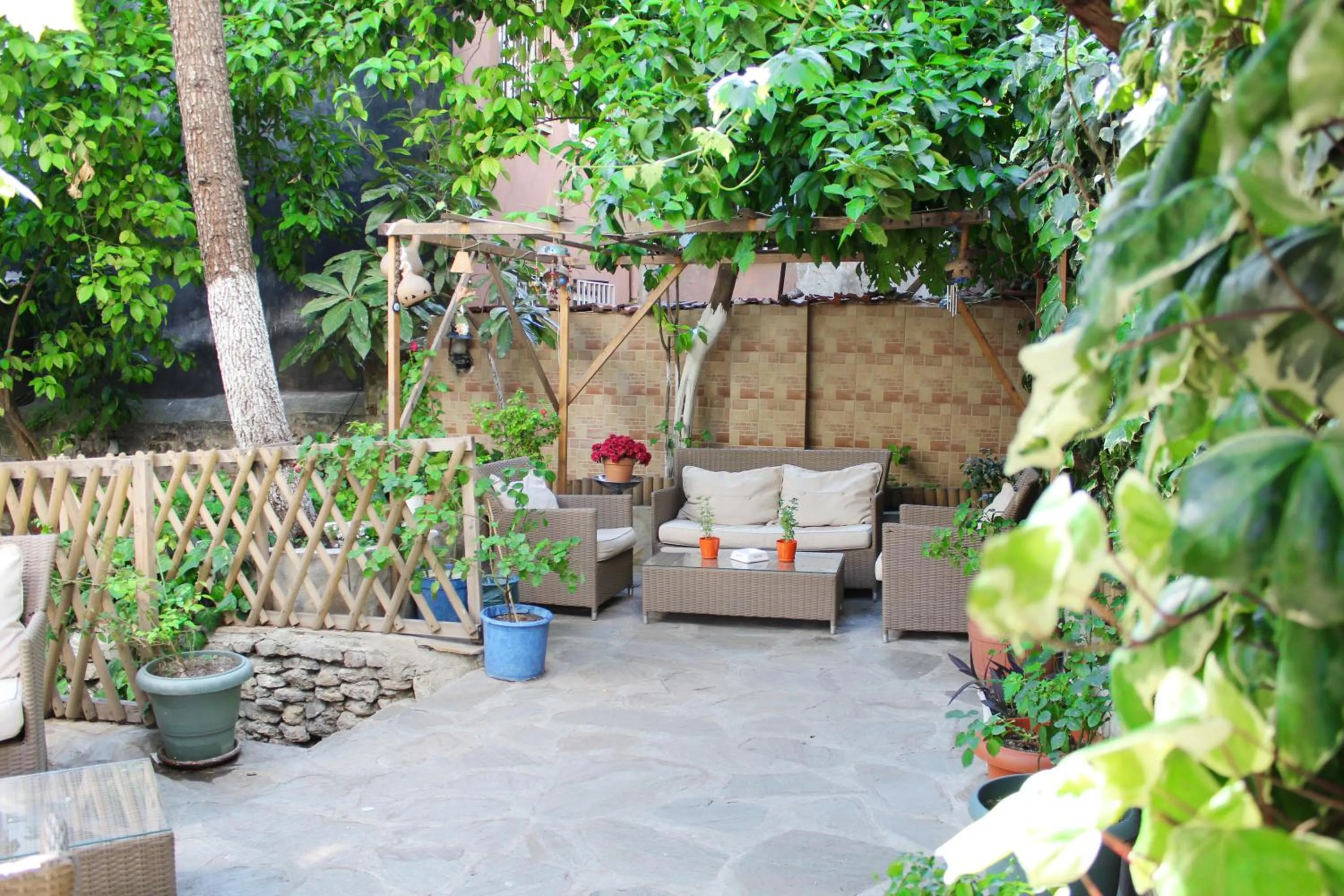 Garden in Divas Hotel