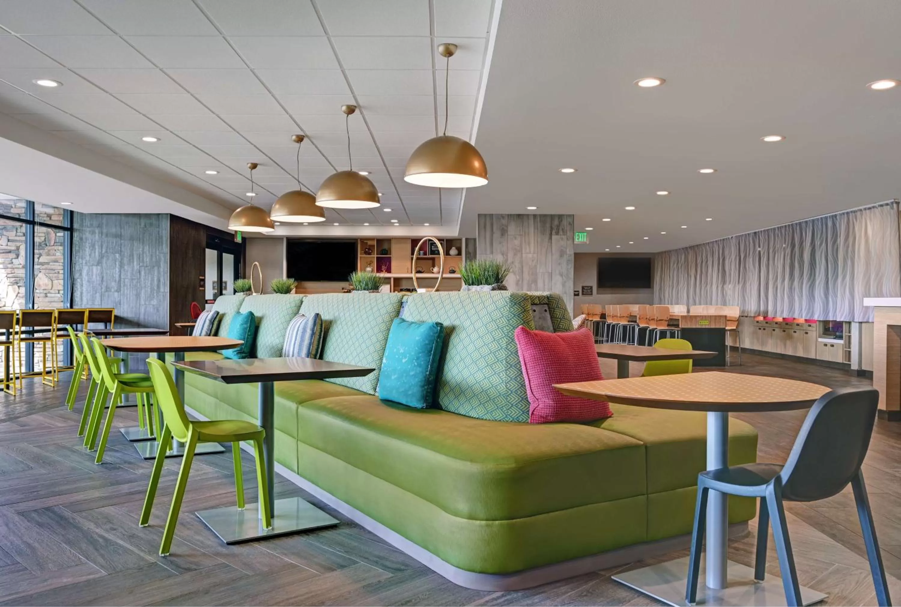 Lobby or reception in Home2 Suites By Hilton Tracy, Ca