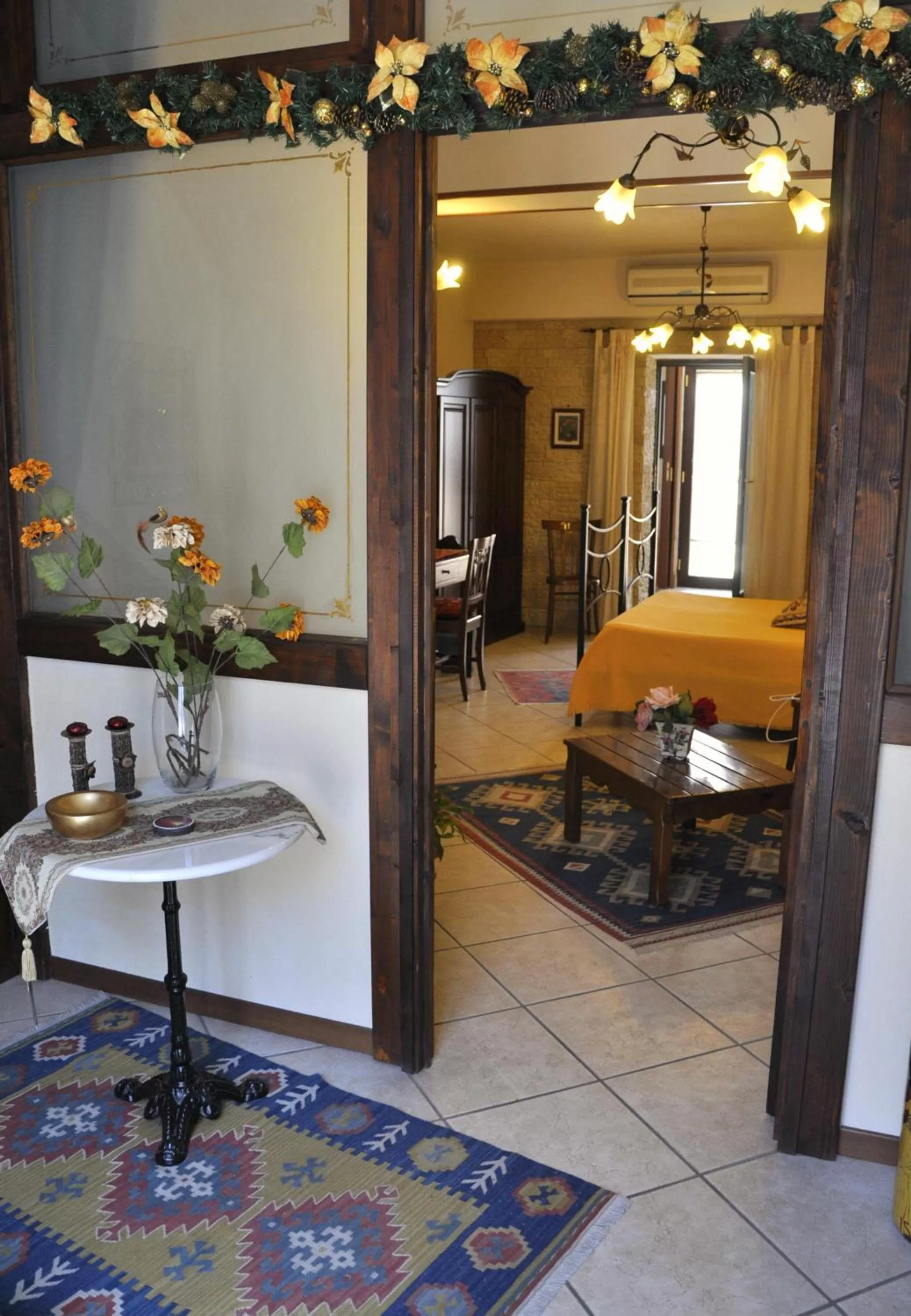 Decorative detail, Bed in Casa al Centro Storico