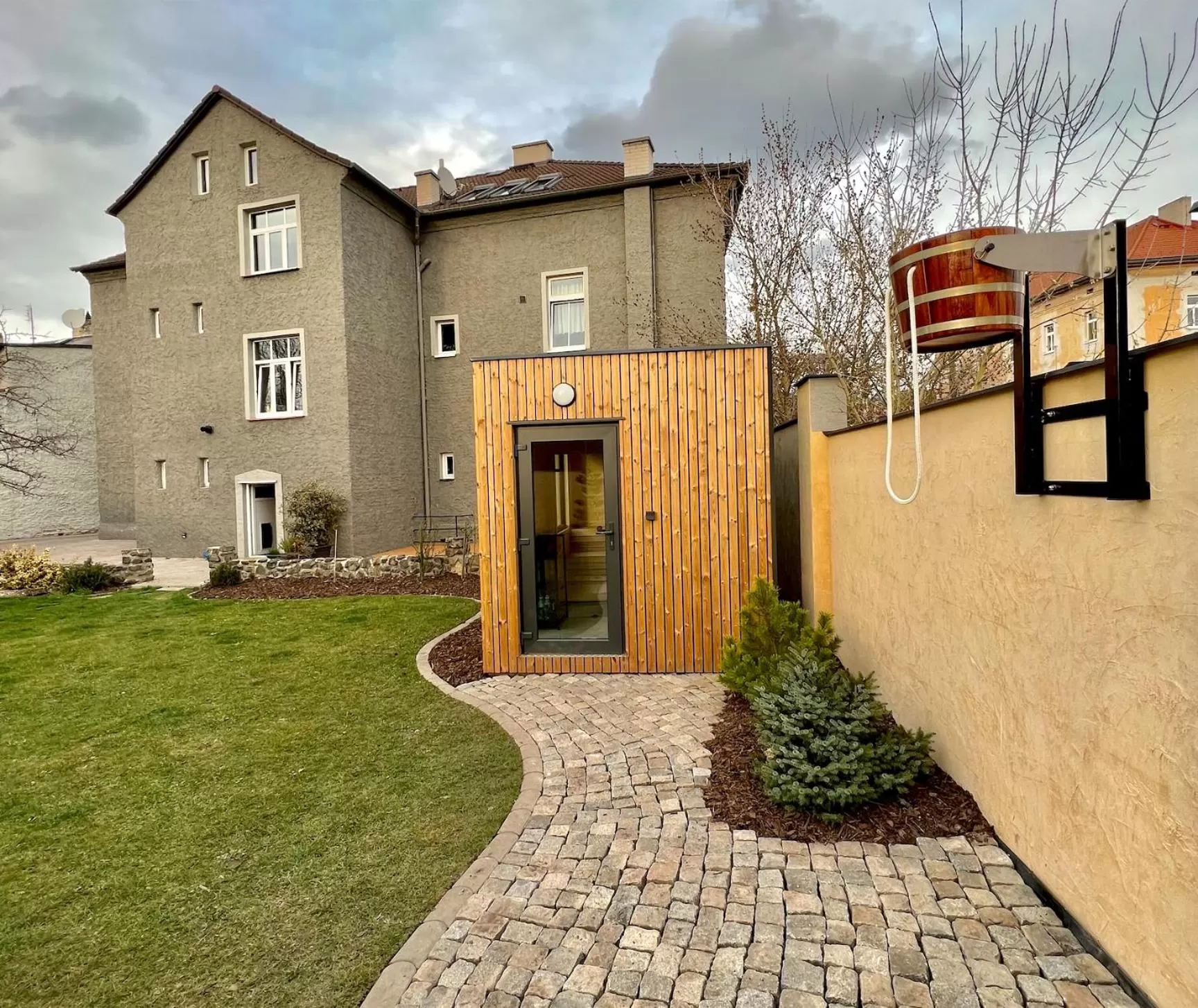 Sauna in Apartmány Pekárna 1898