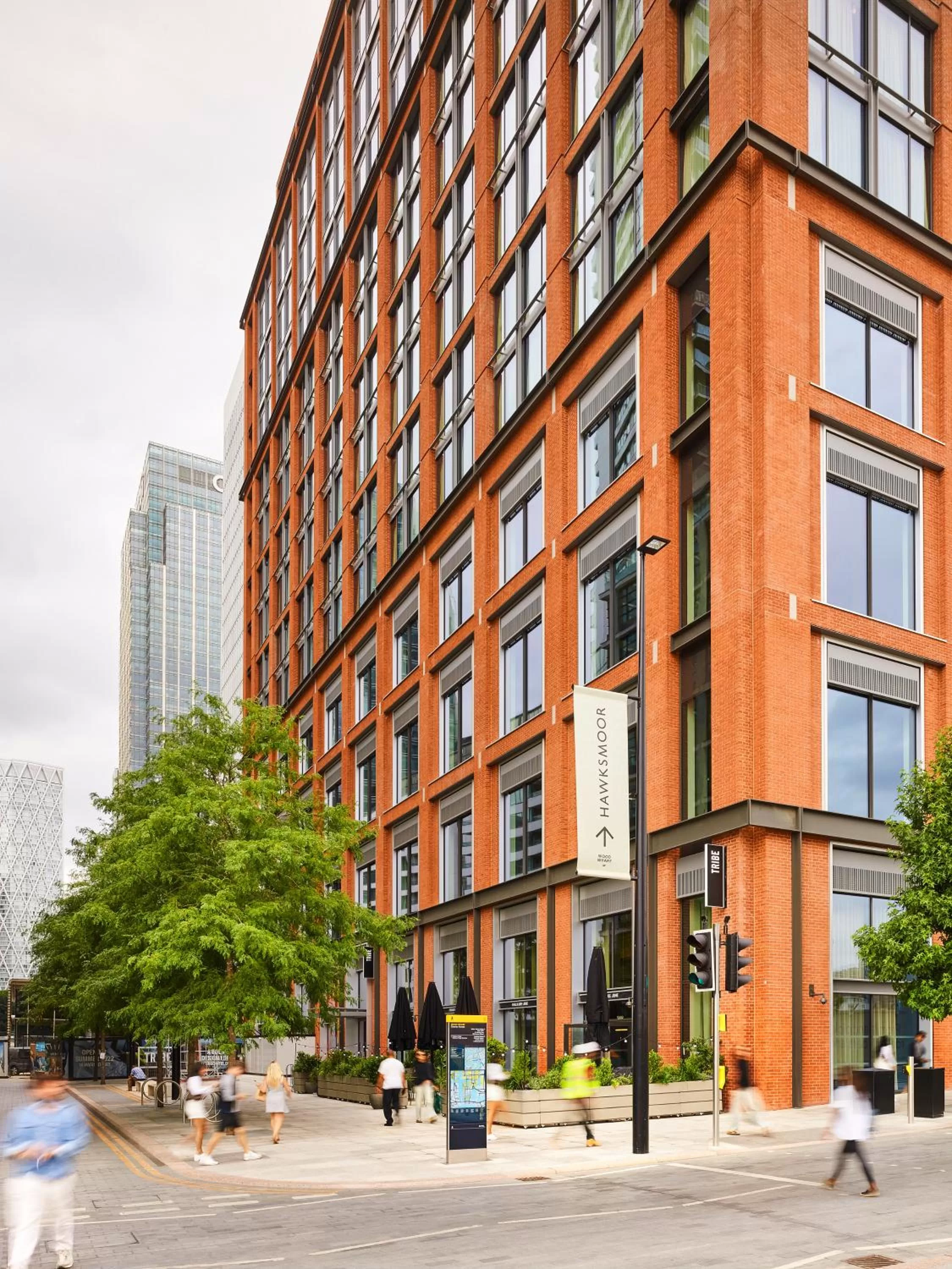Property building in TRIBE London Canary Wharf