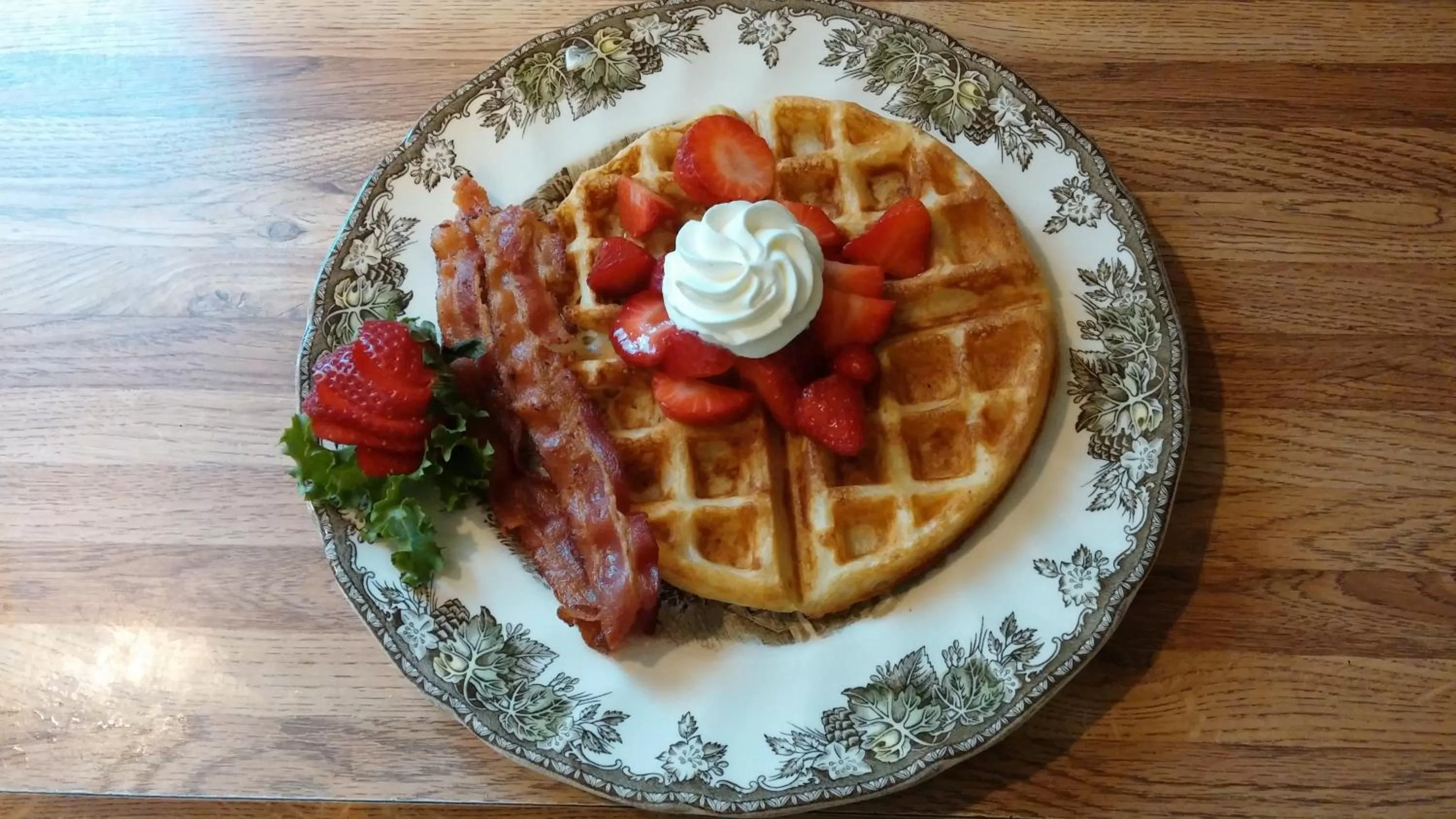 Food close-up in Benjamin Prescott Inn