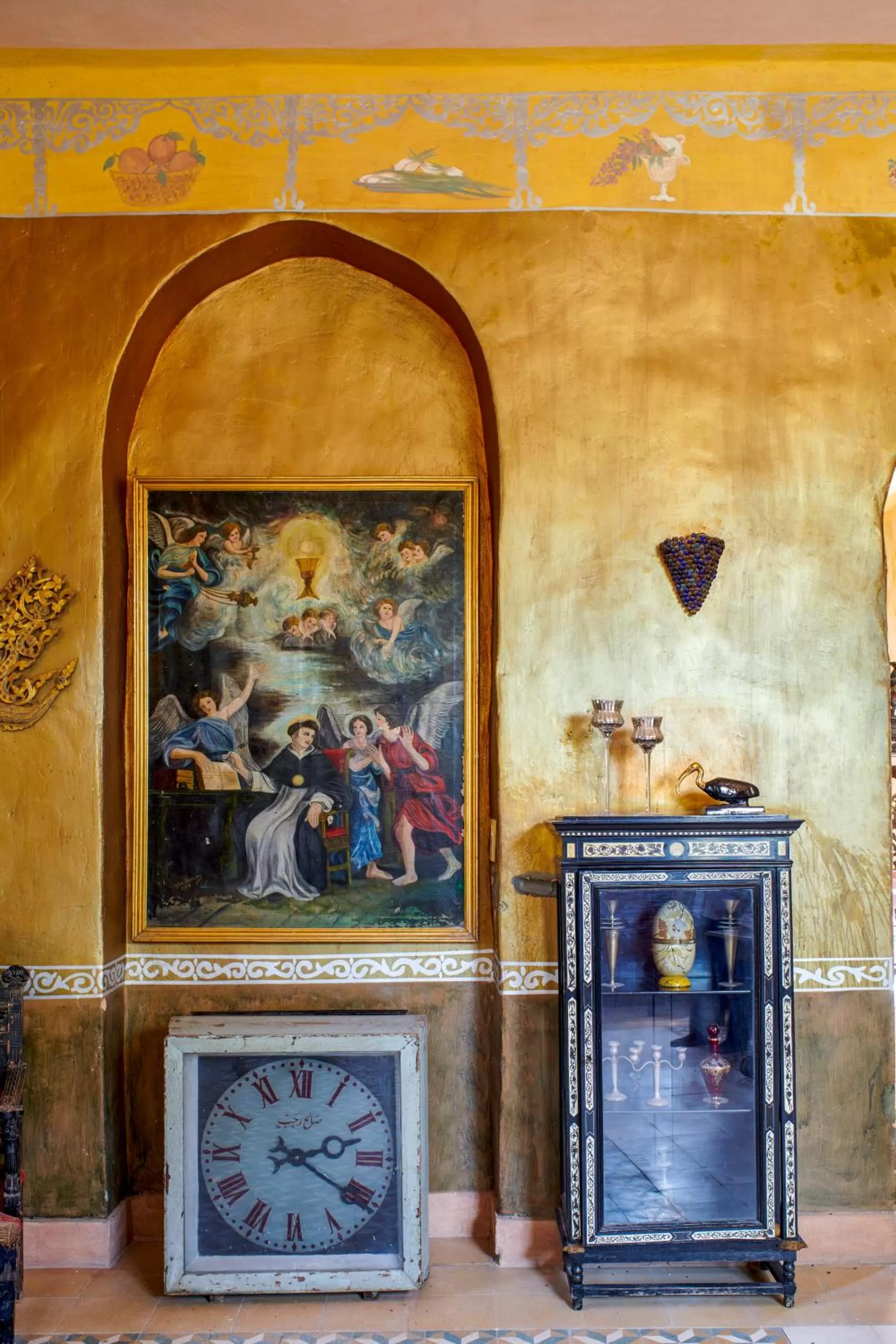 flat iron in Al Moudira Hotel