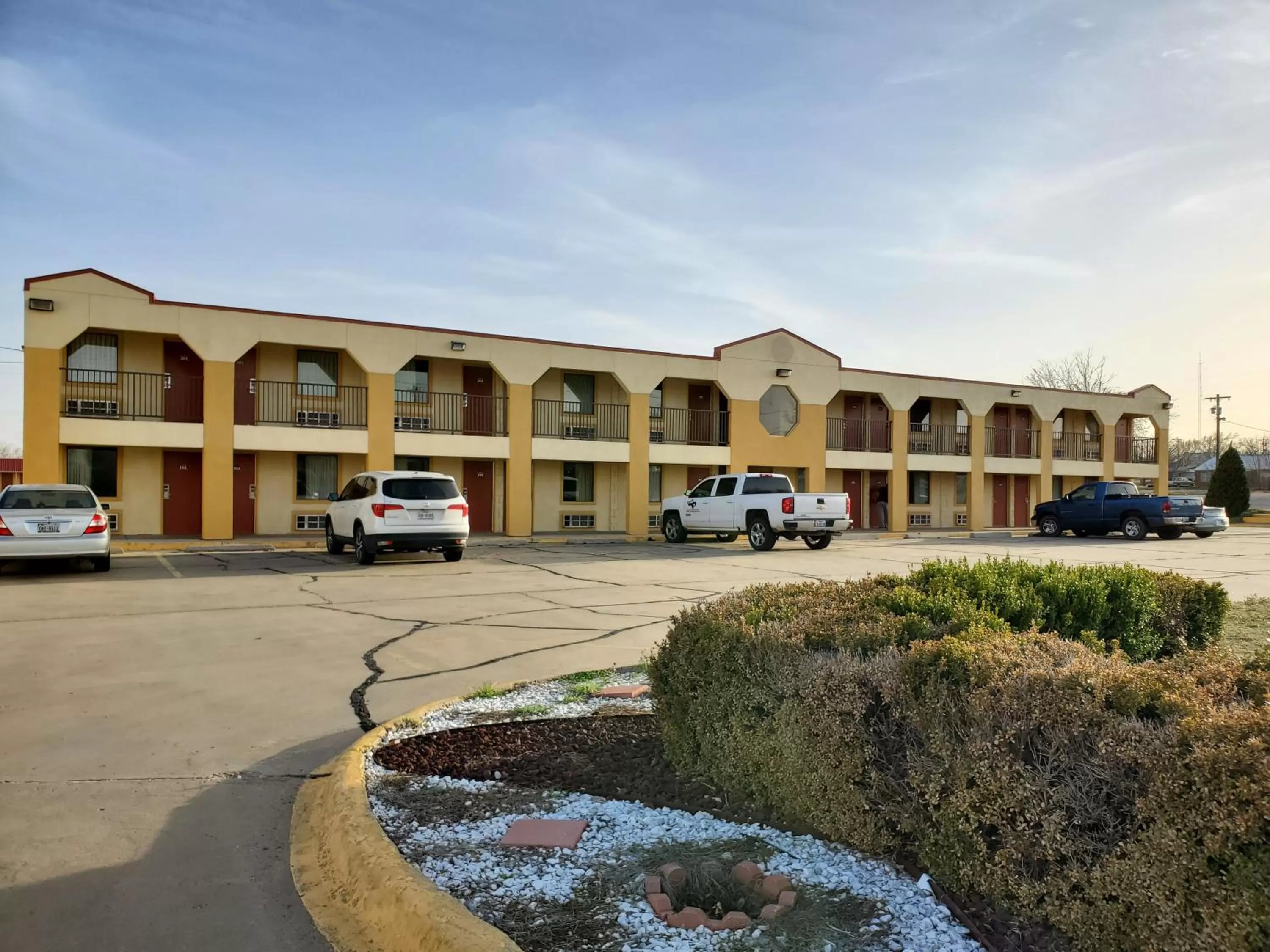 Property building in Motel 6 Shamrock TX