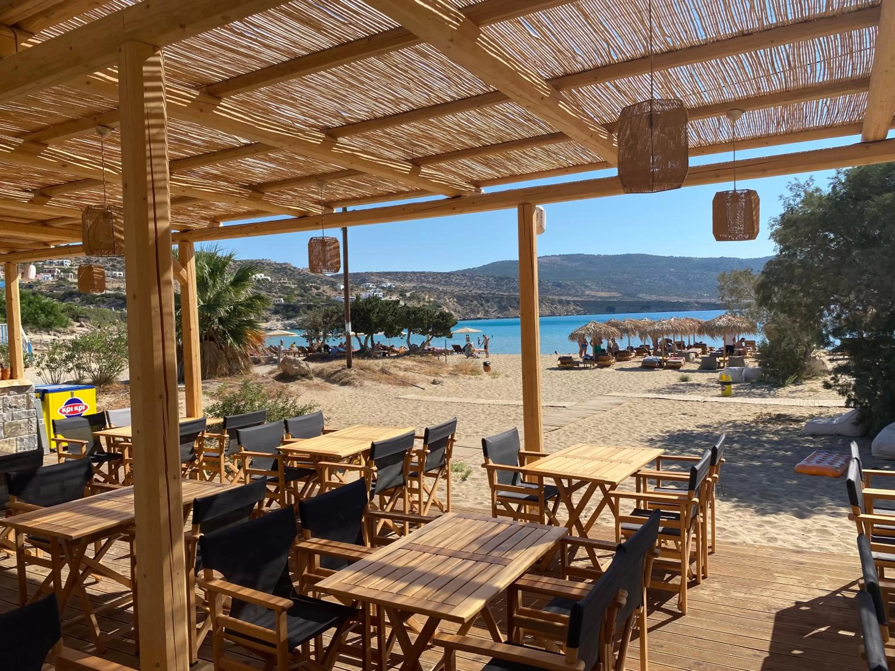 Restaurant/places to eat in Helios Beach Hotel & Bungalows