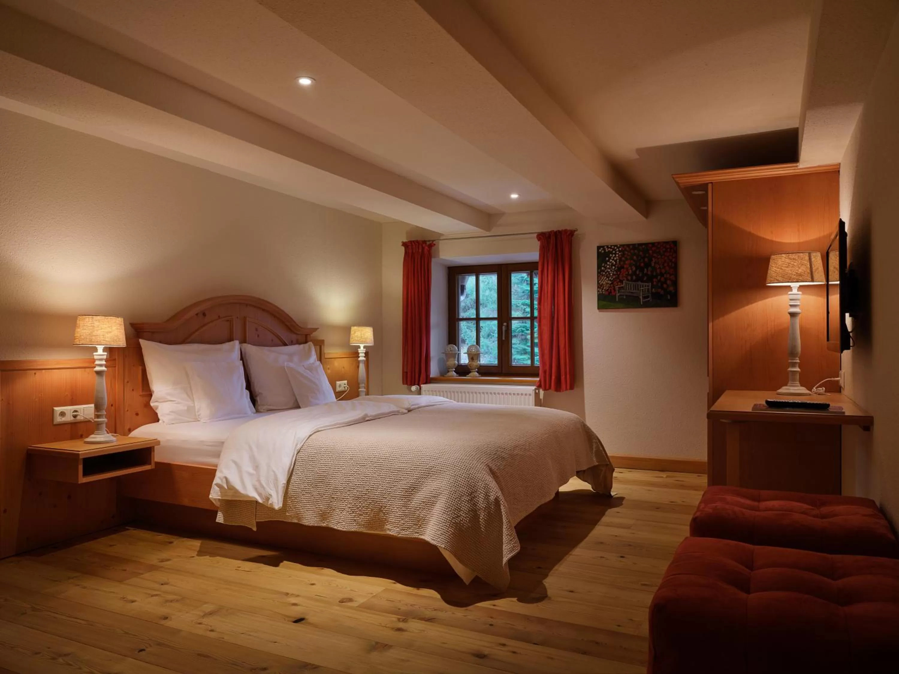 Bedroom, Bed in Boutique Hotel Mühle Schluchsee