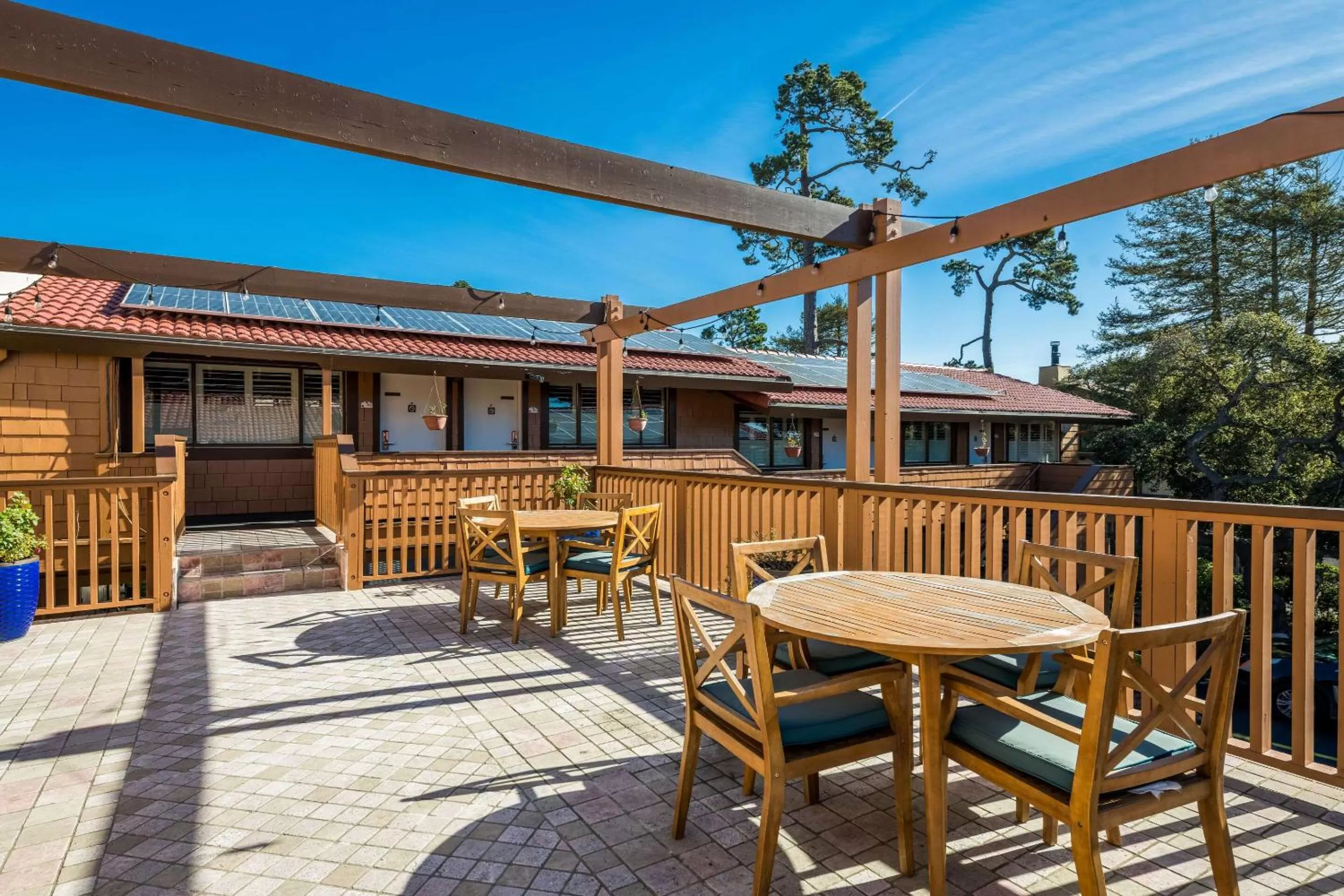 Property building in Clarion Collection Carmel Oaks Inn