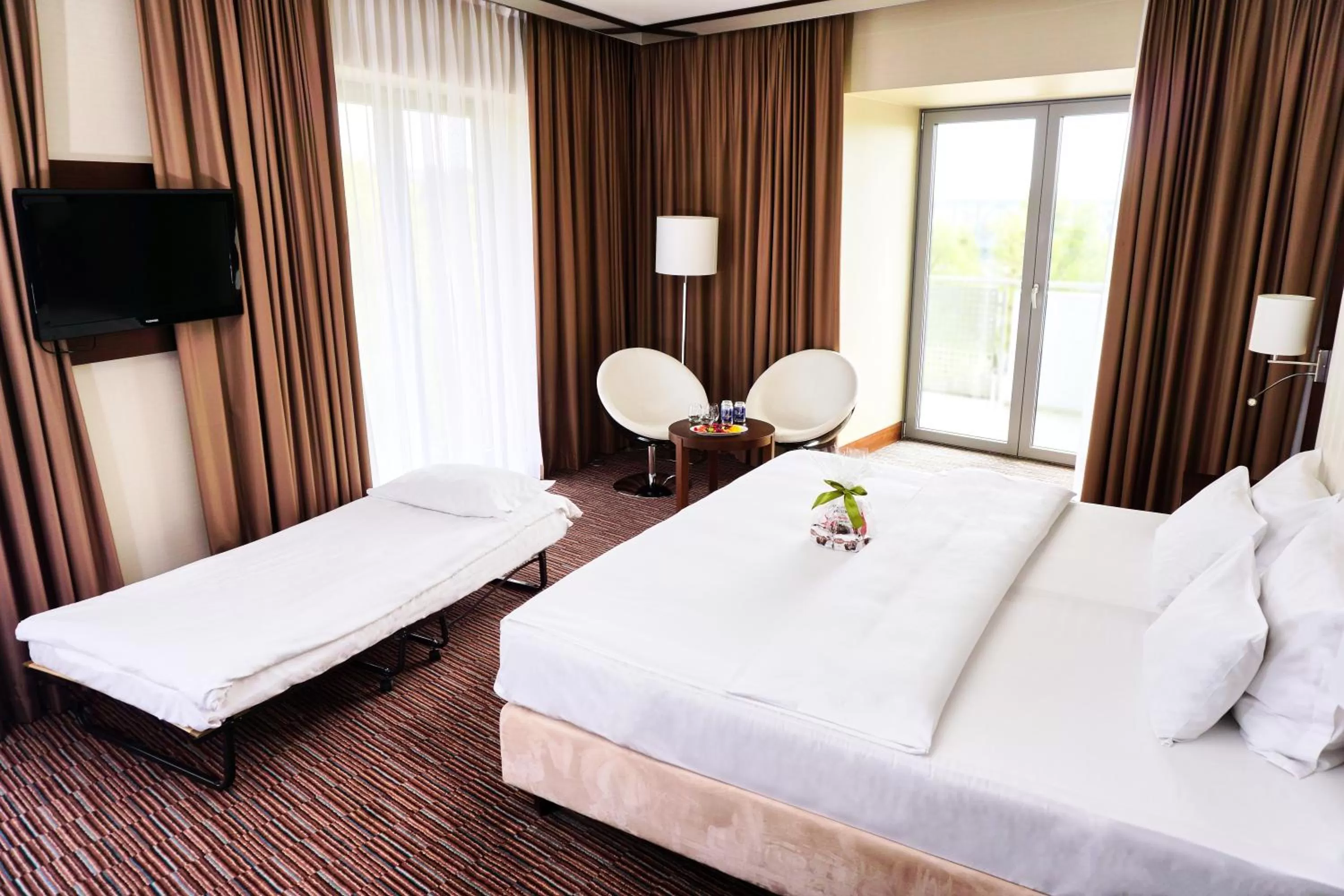 Photo of the whole room, Bed in Copernicus Toruń Hotel