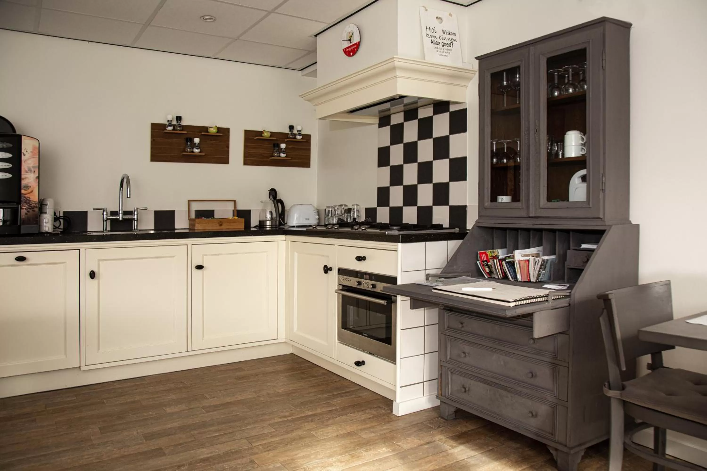 kitchen in Herberg de Appelgaard