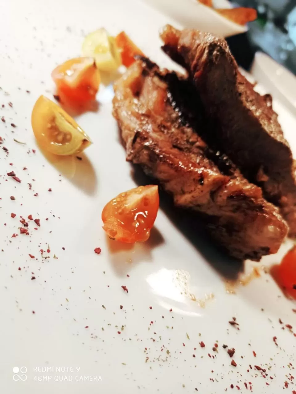 Food in Hotel Refugio Pozo Azul